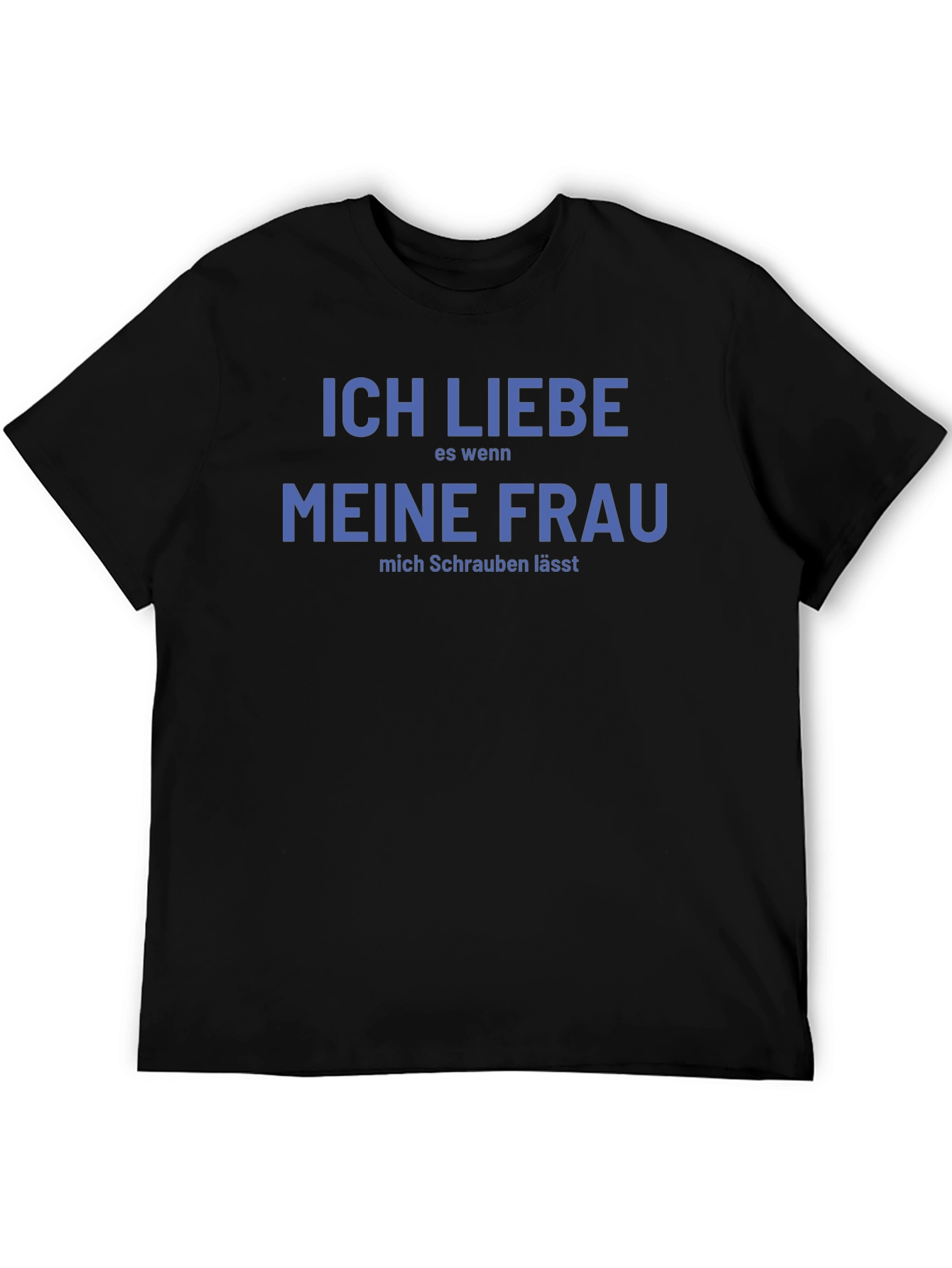 Black Ich Liebe Meine Frau Funny T-Shirt view 5