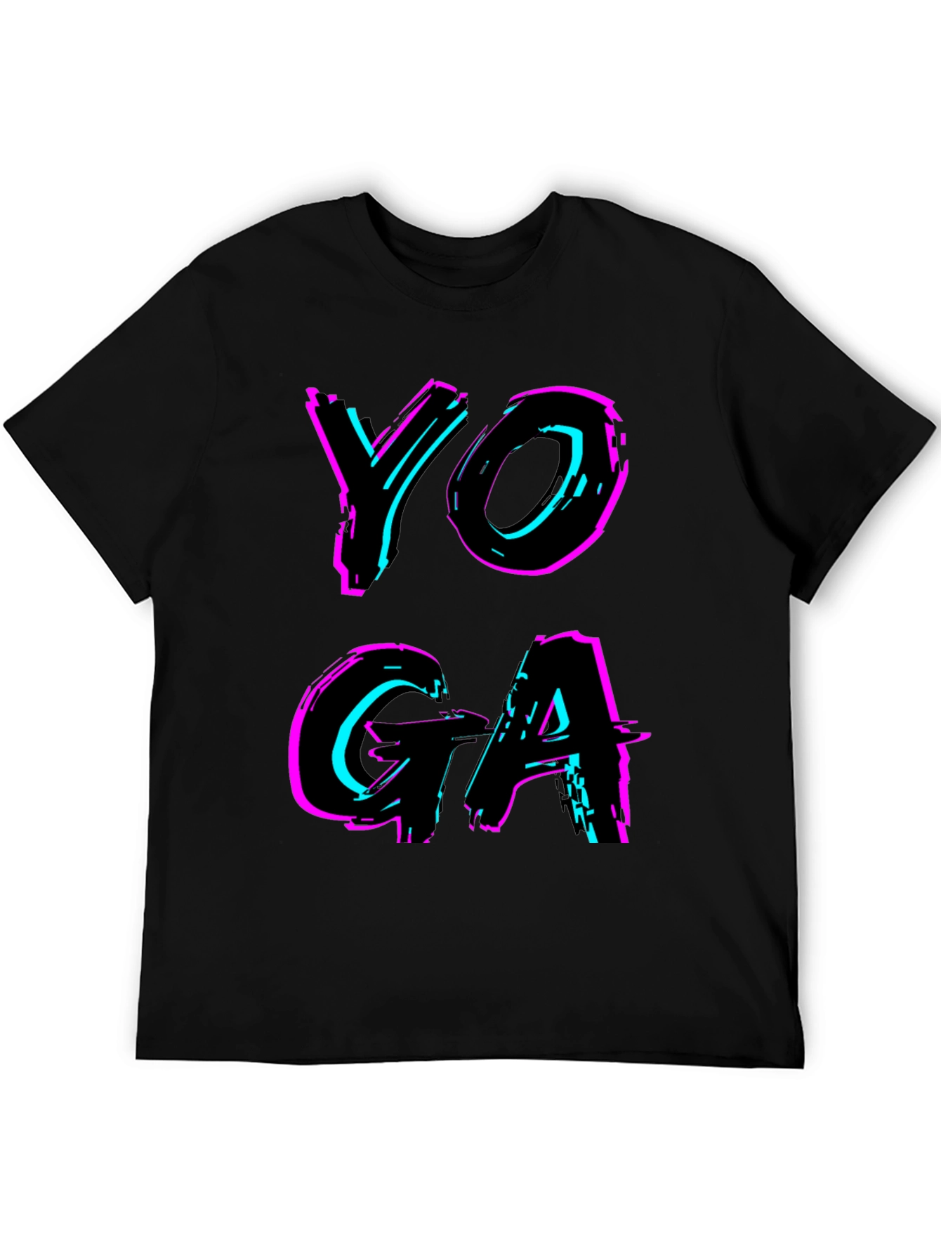 Yoga Glitch Tee - Stylish Fitness Apparel - 5