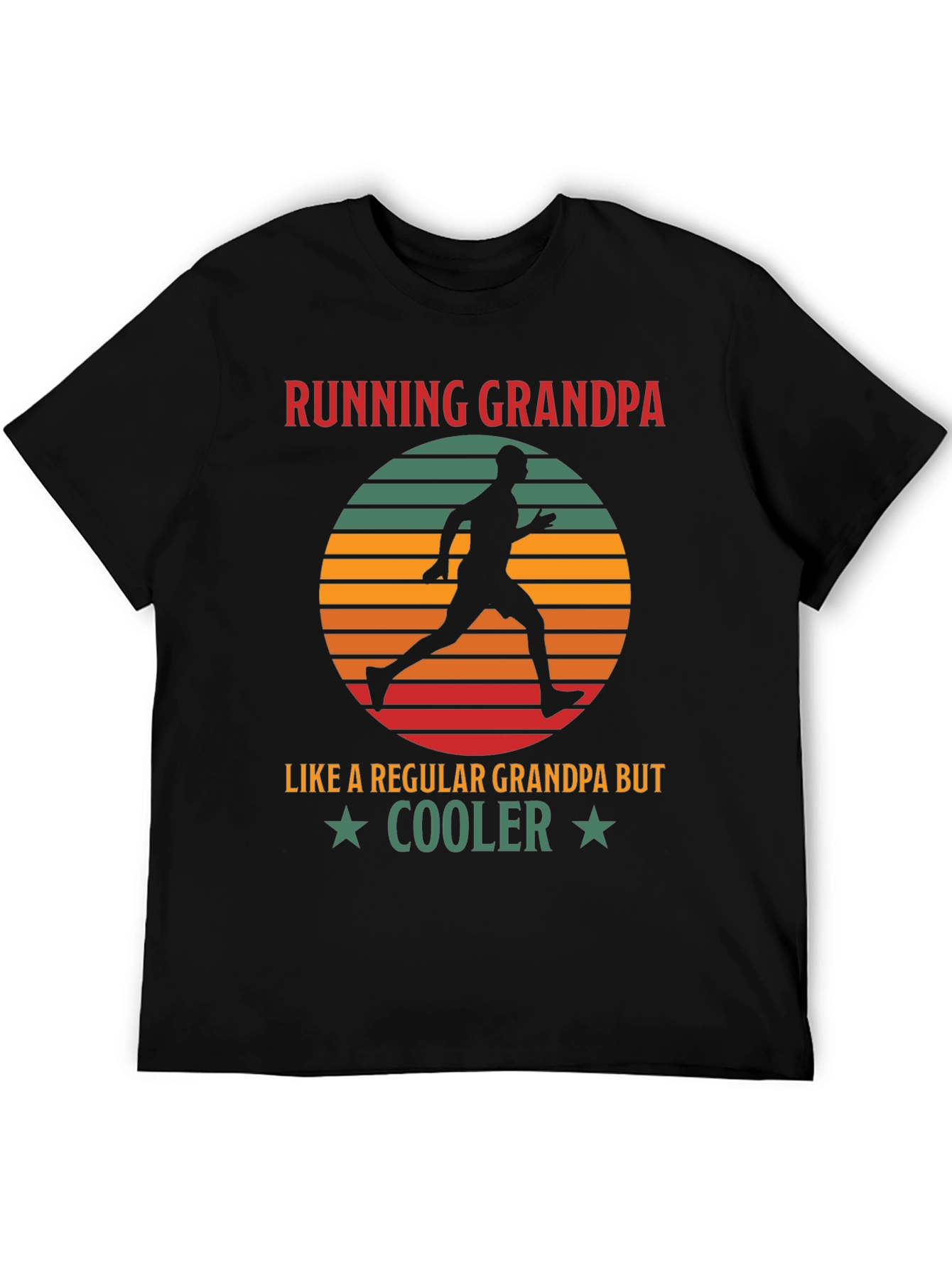 Running Grandpa T-Shirt - Cool Grandpa Gift - 5
