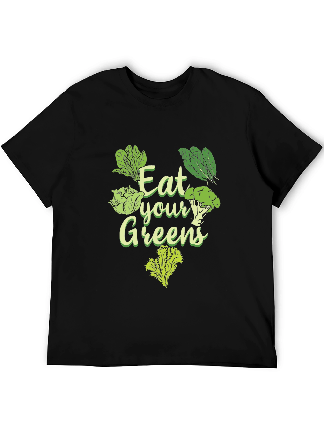 Eat Your Greens T-Shirt - Healthy Vegan Tee - 5