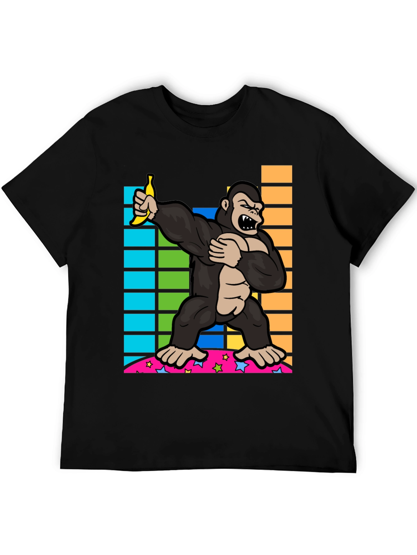 Gorilla Banana Graphic T-Shirt - 5