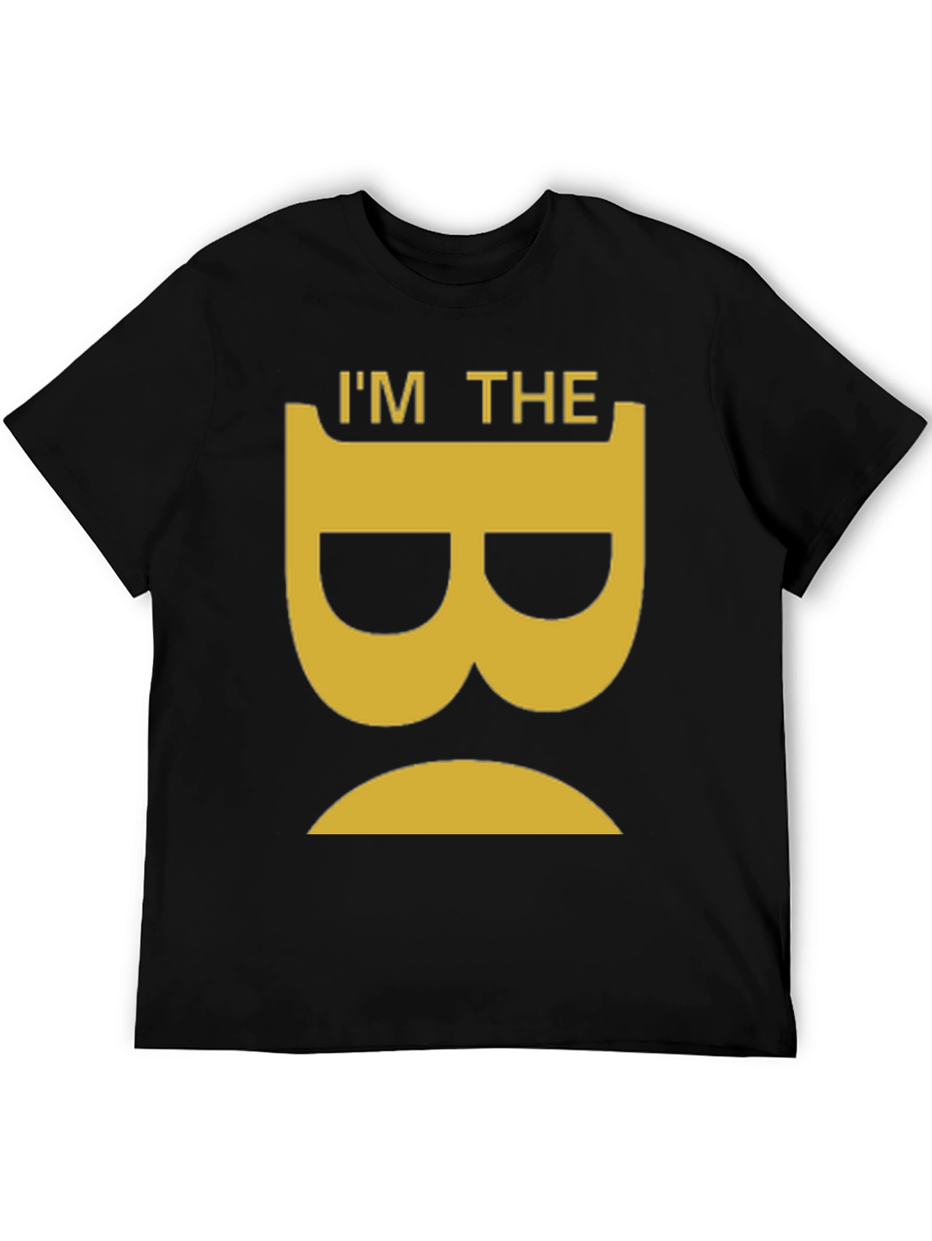 Black I'm The B Shirt - Funny Graphic Tee view 5