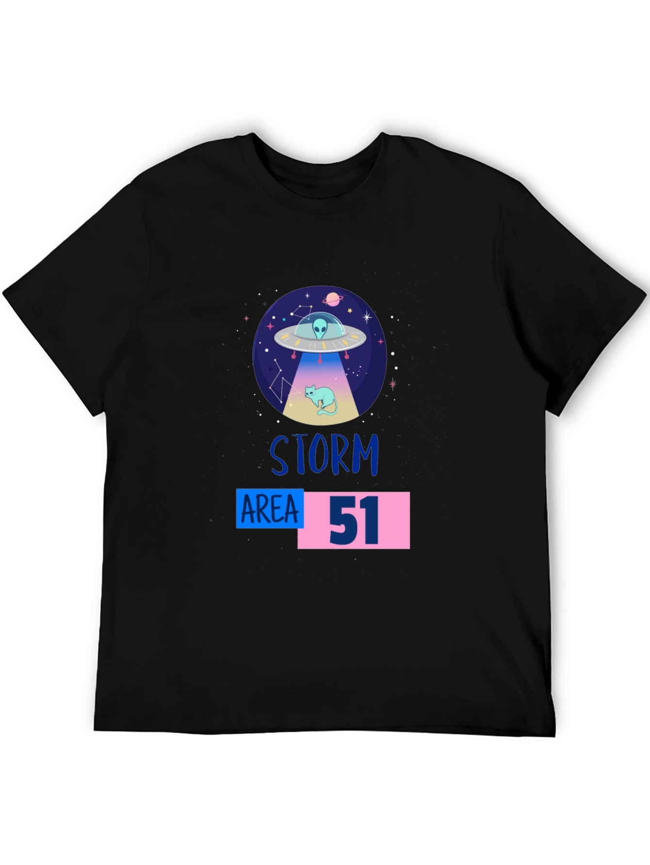 Storm Area 51 Alien Cat T-Shirt - 5