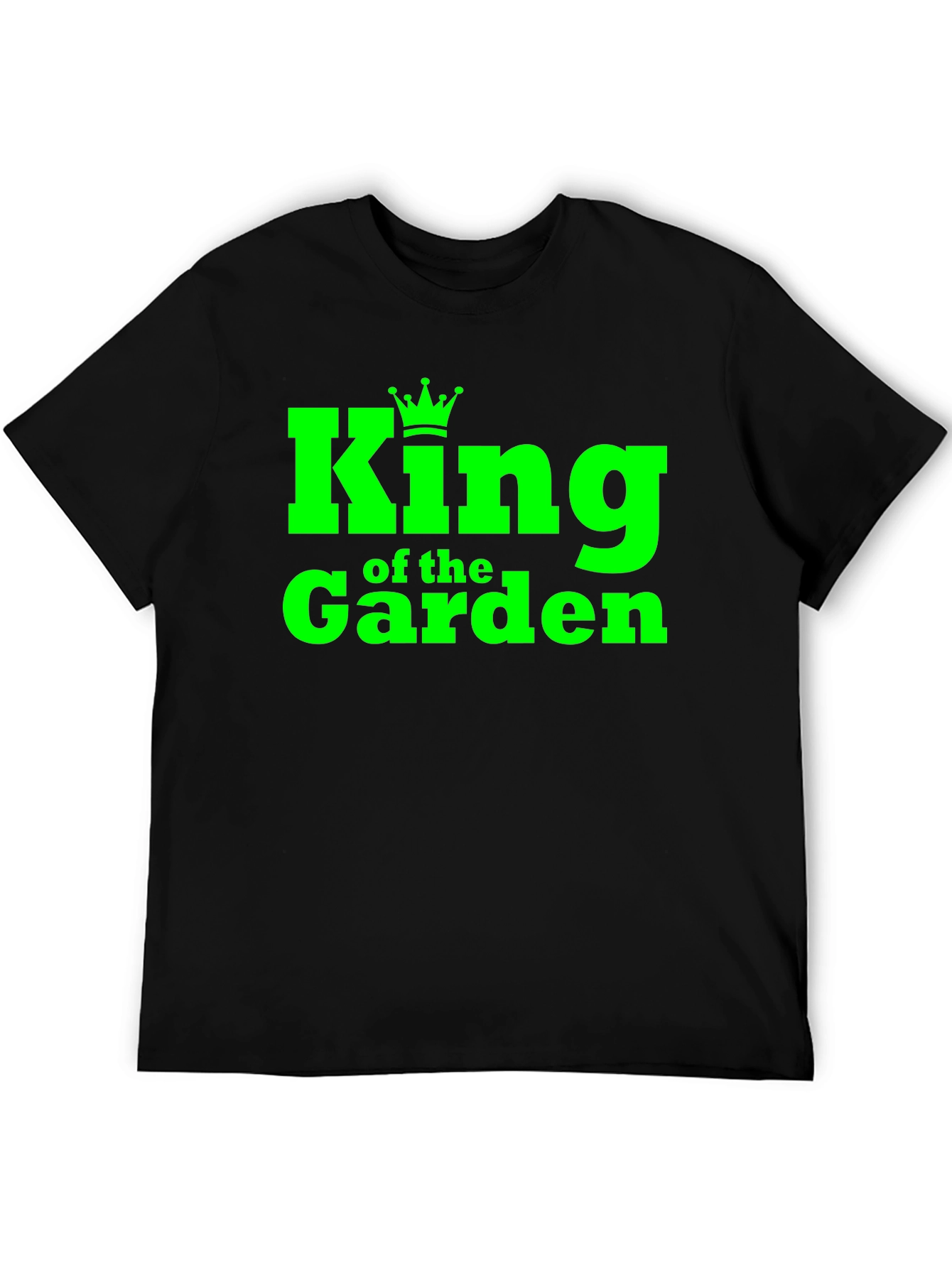 Black King of the Garden Graphic T-Shirt view 5