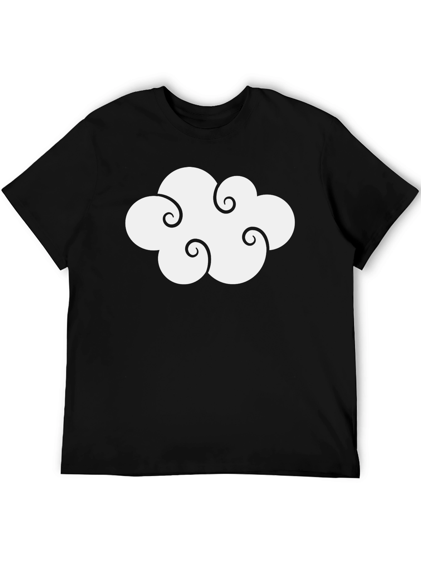 Black Akatsuki Cloud T-Shirt - Anime Inspired Black Tee view 5