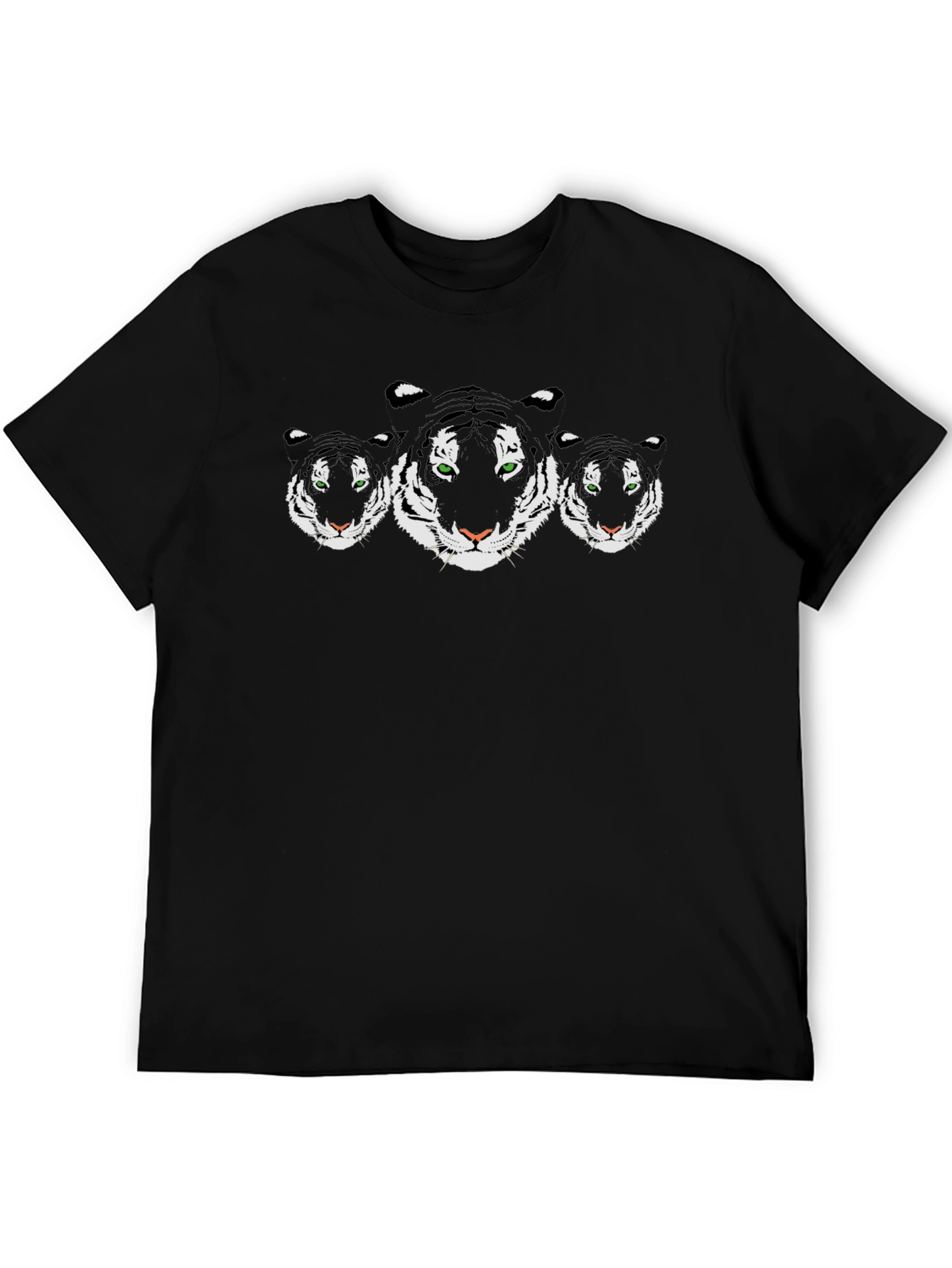 Black Black Tiger Graphic Tee - Stylish Men's T-Shirt view 5