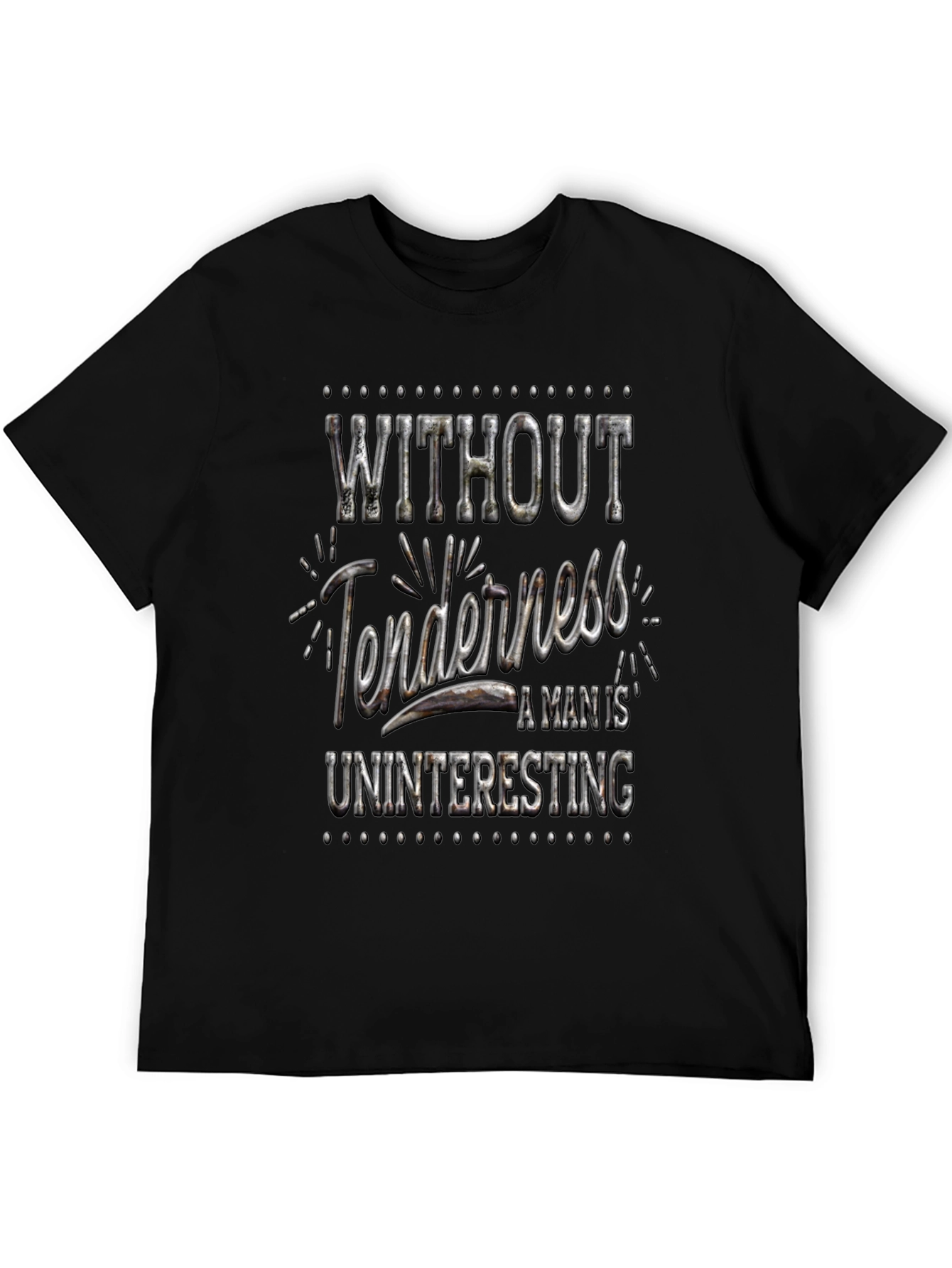 Black Without Tenderness T-Shirt view 5