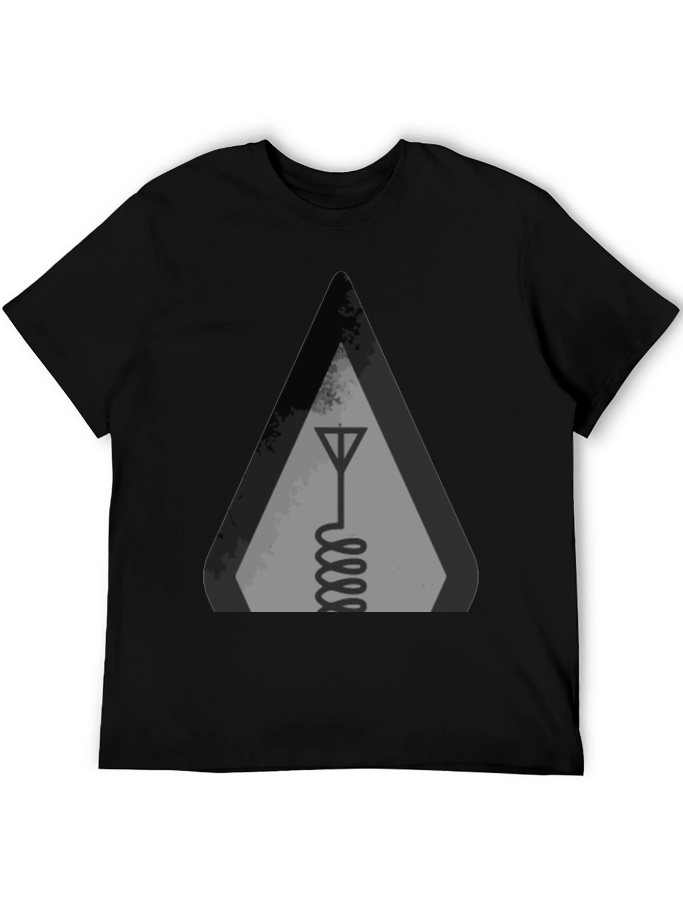 Black Antenna Graphic T-Shirt view 5