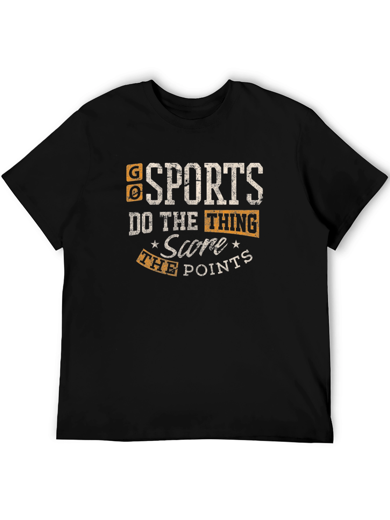 Black Go Sports Do The Thing T-Shirt view 5