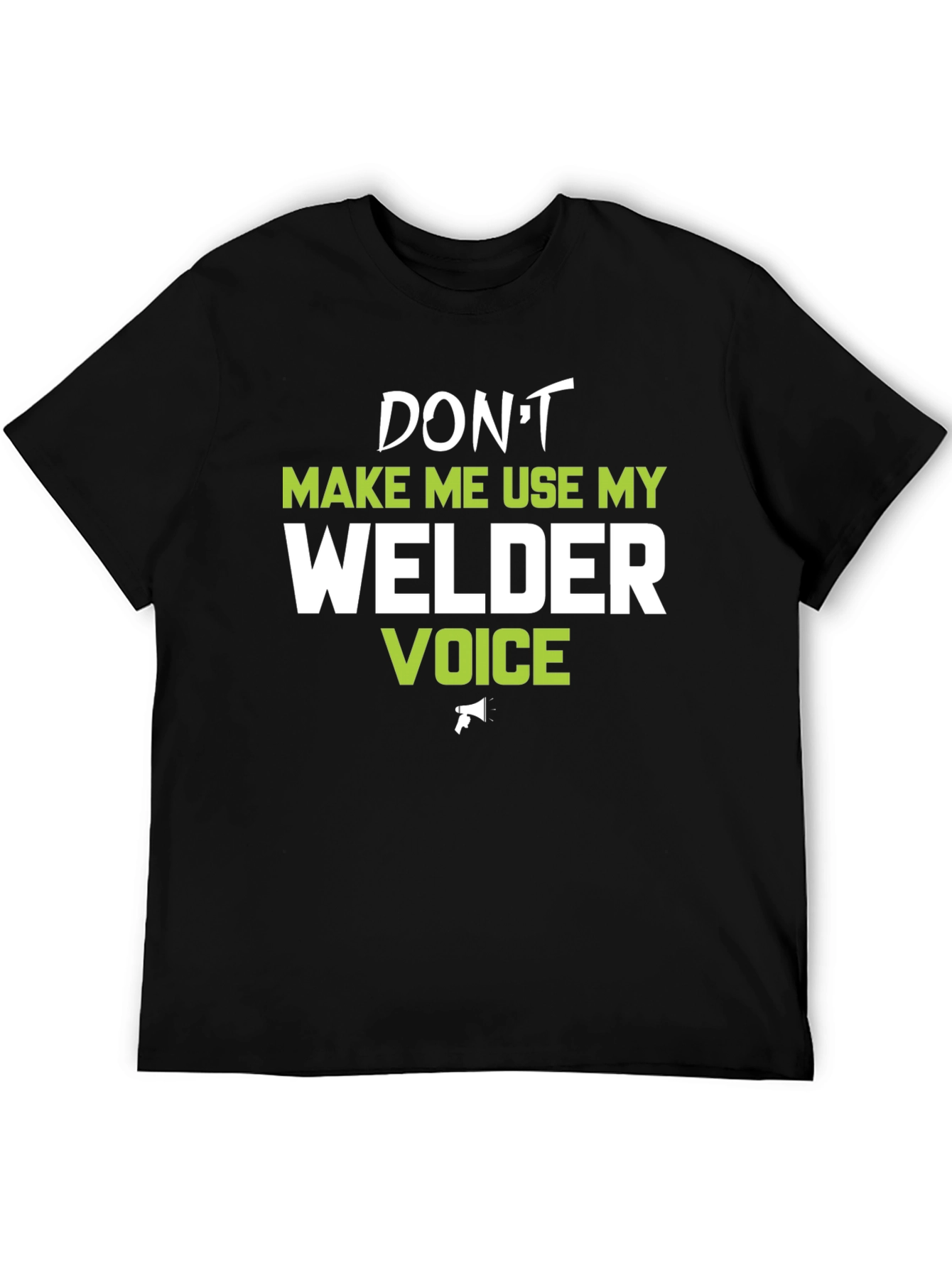 Black Welder Voice Graphic Tee - Black view 5
