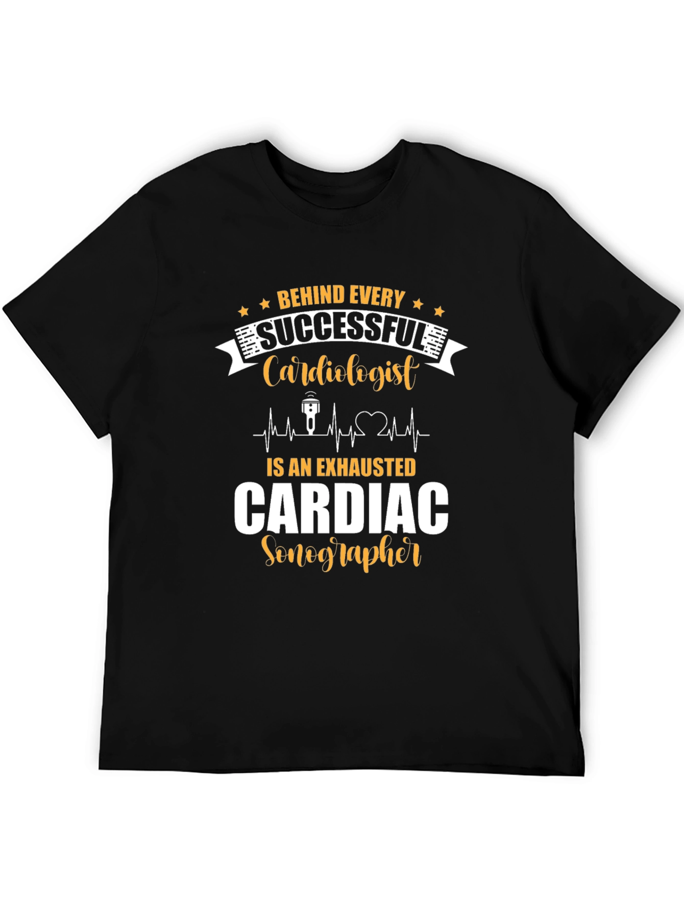 Black Successful Cardiologist T-Shirt view 5