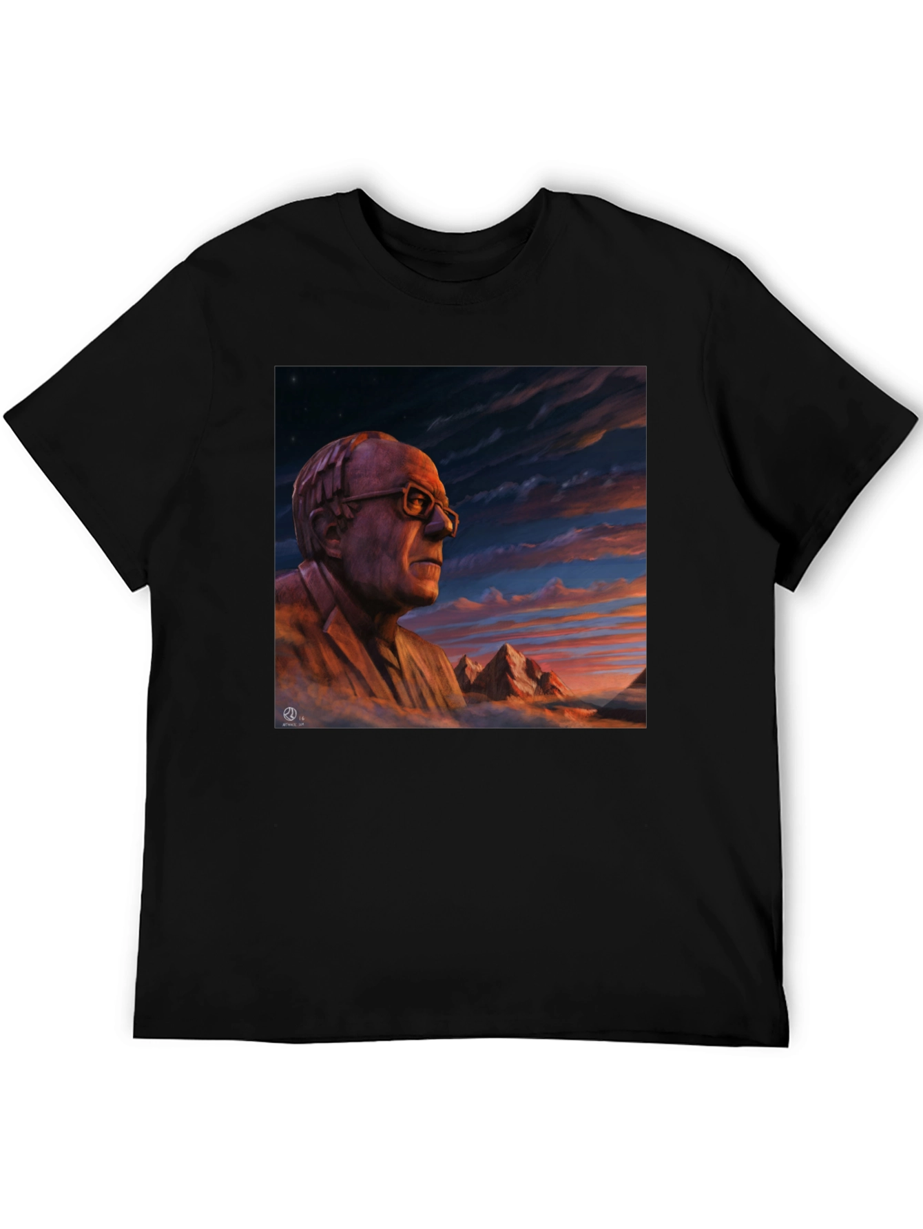 Artistic Portrait Graphic T-Shirt - 5