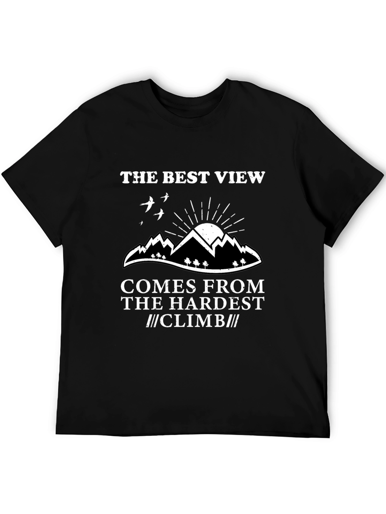 The Best View Climbing T-Shirt - 5