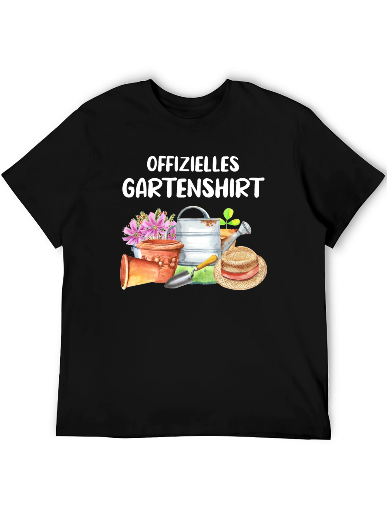 Black Offizielles Gartenshirt Gardening T-Shirt view 5