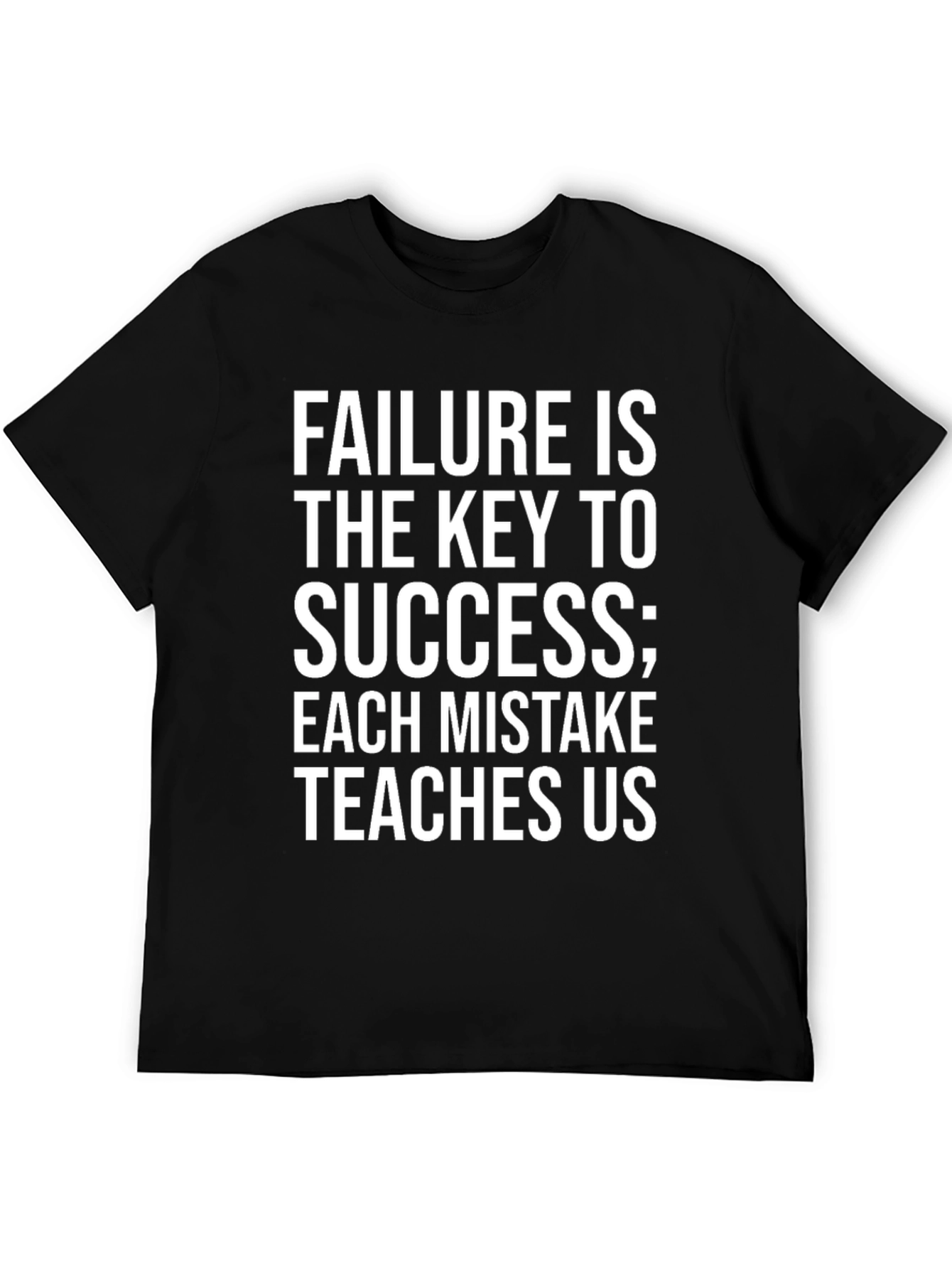 Black Failure is Key to Success Graphic Tee view 5