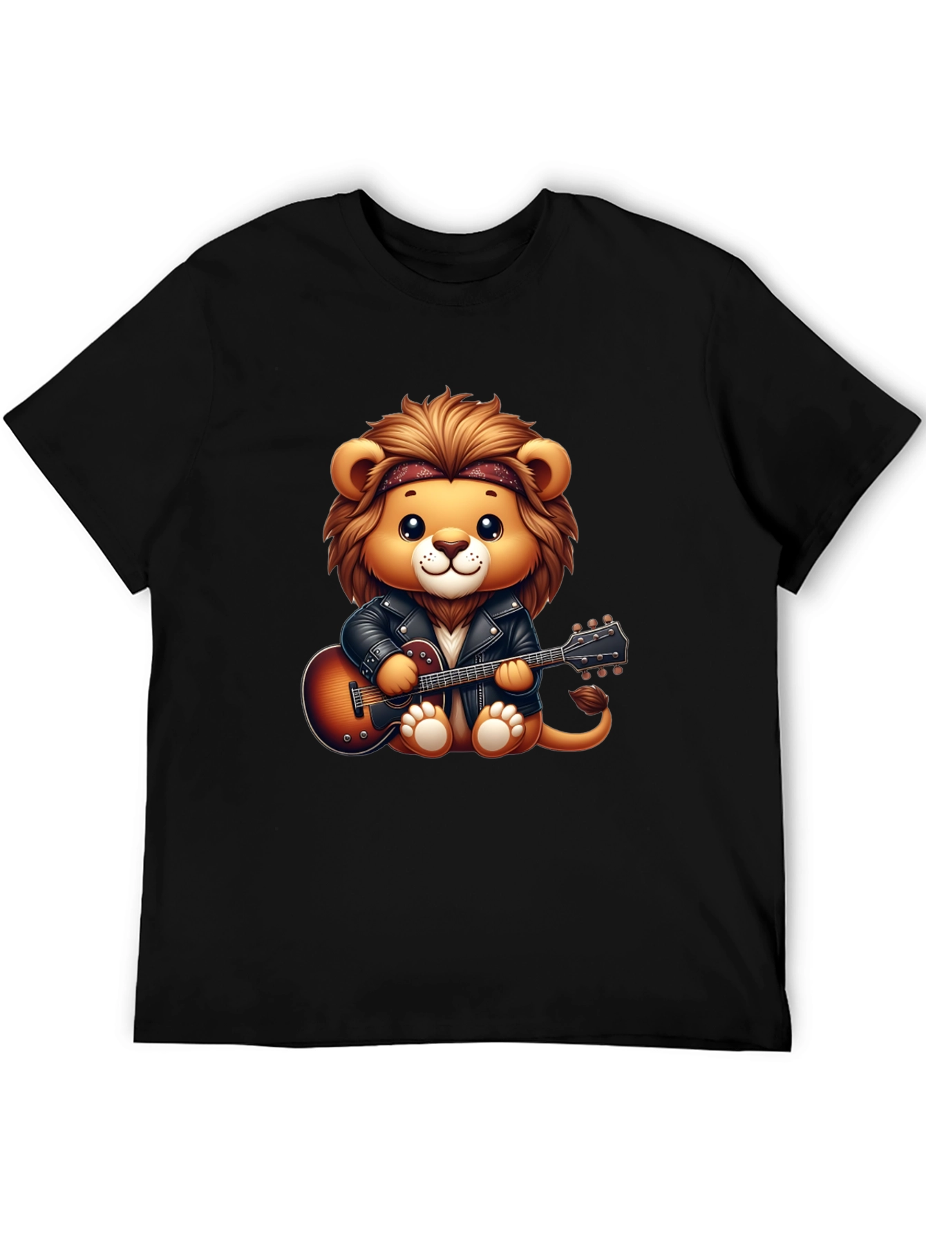 Black Lion Rockstar Graphic Tee view 5