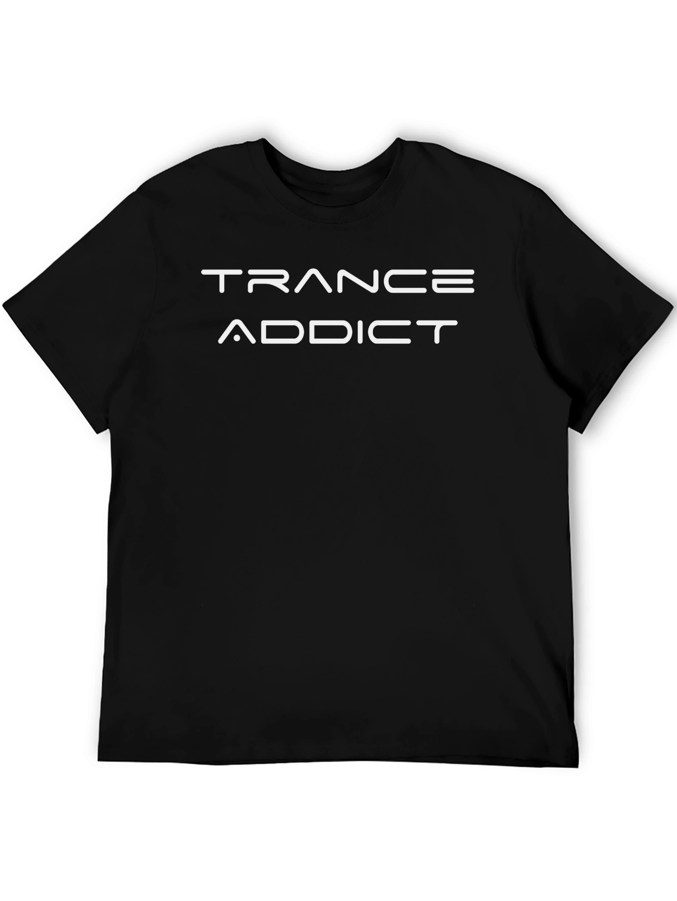 Black Trance Addict Black T-Shirt view 5