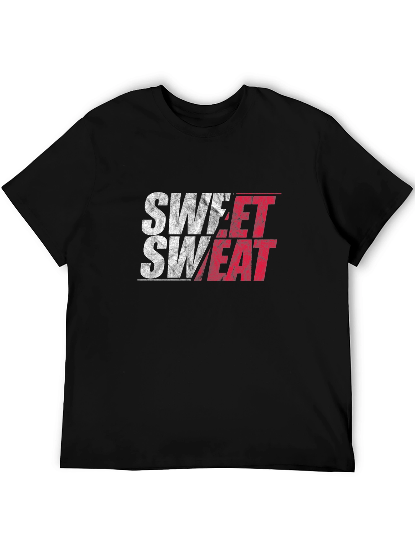 Black Sweet Sweat Black Graphic Tee view 5