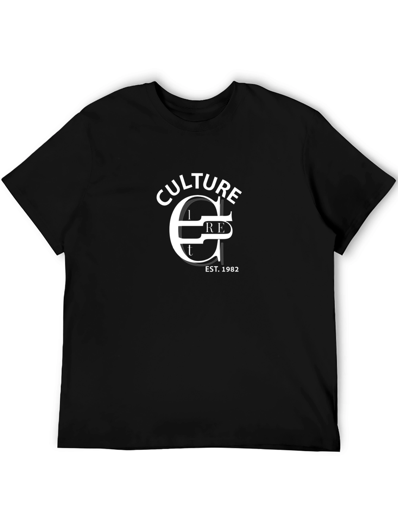 Black Culture Est. 1982 Black T-Shirt view 5