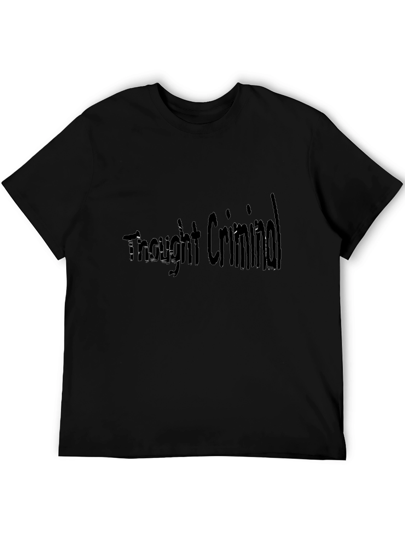 Black Thought Criminal Black T-Shirt - Express Yourself view 5