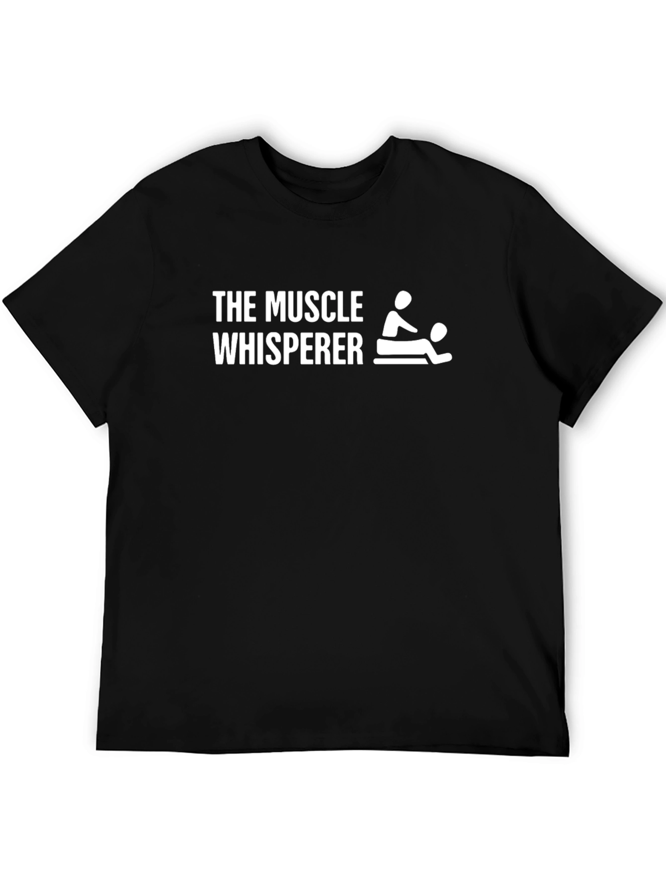 Black The Muscle Whisperer T-Shirt - Massage Therapy Tee view 5