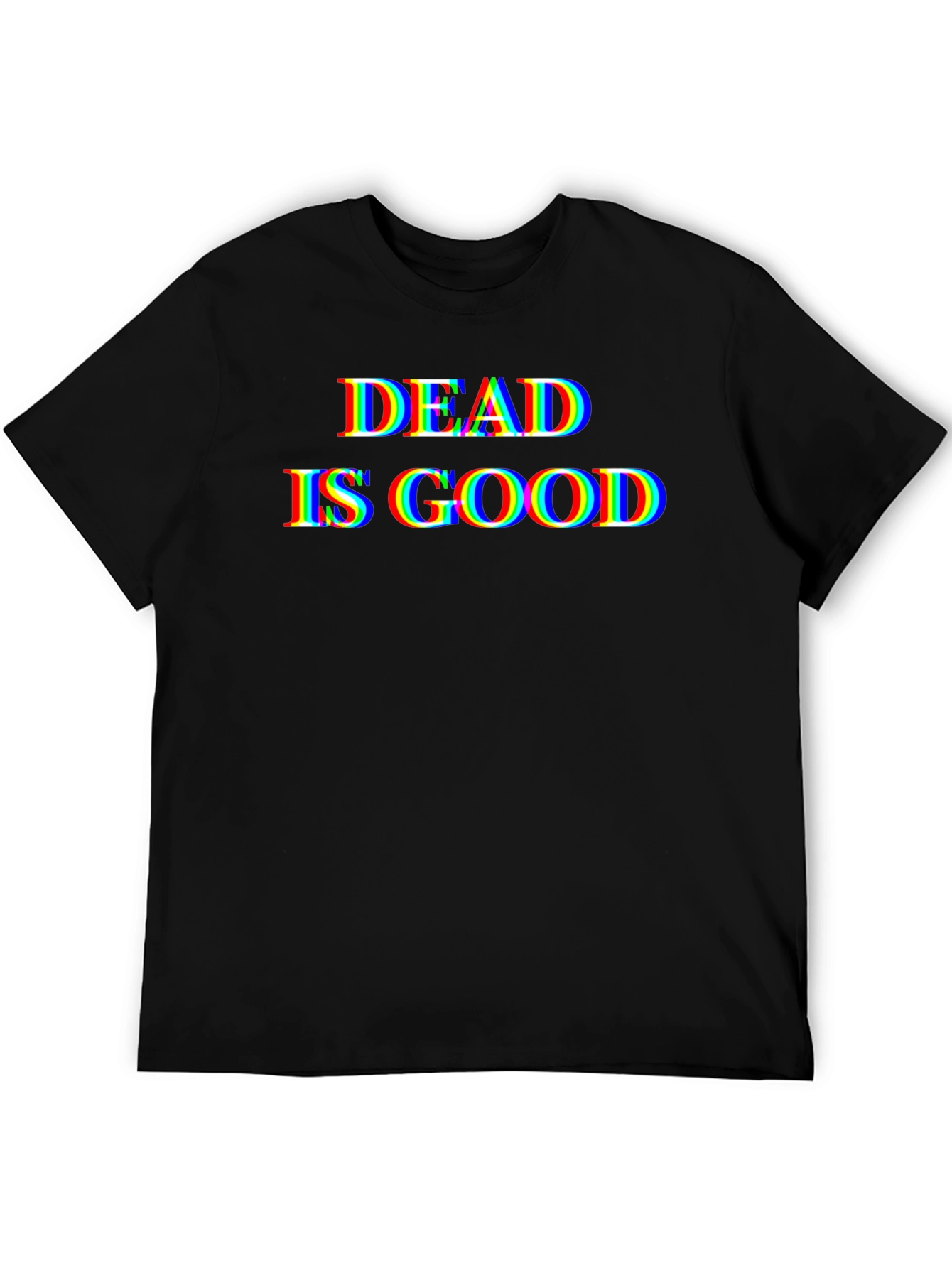 Dead Is Good Glitch Graphic Tee - Unisex - 5