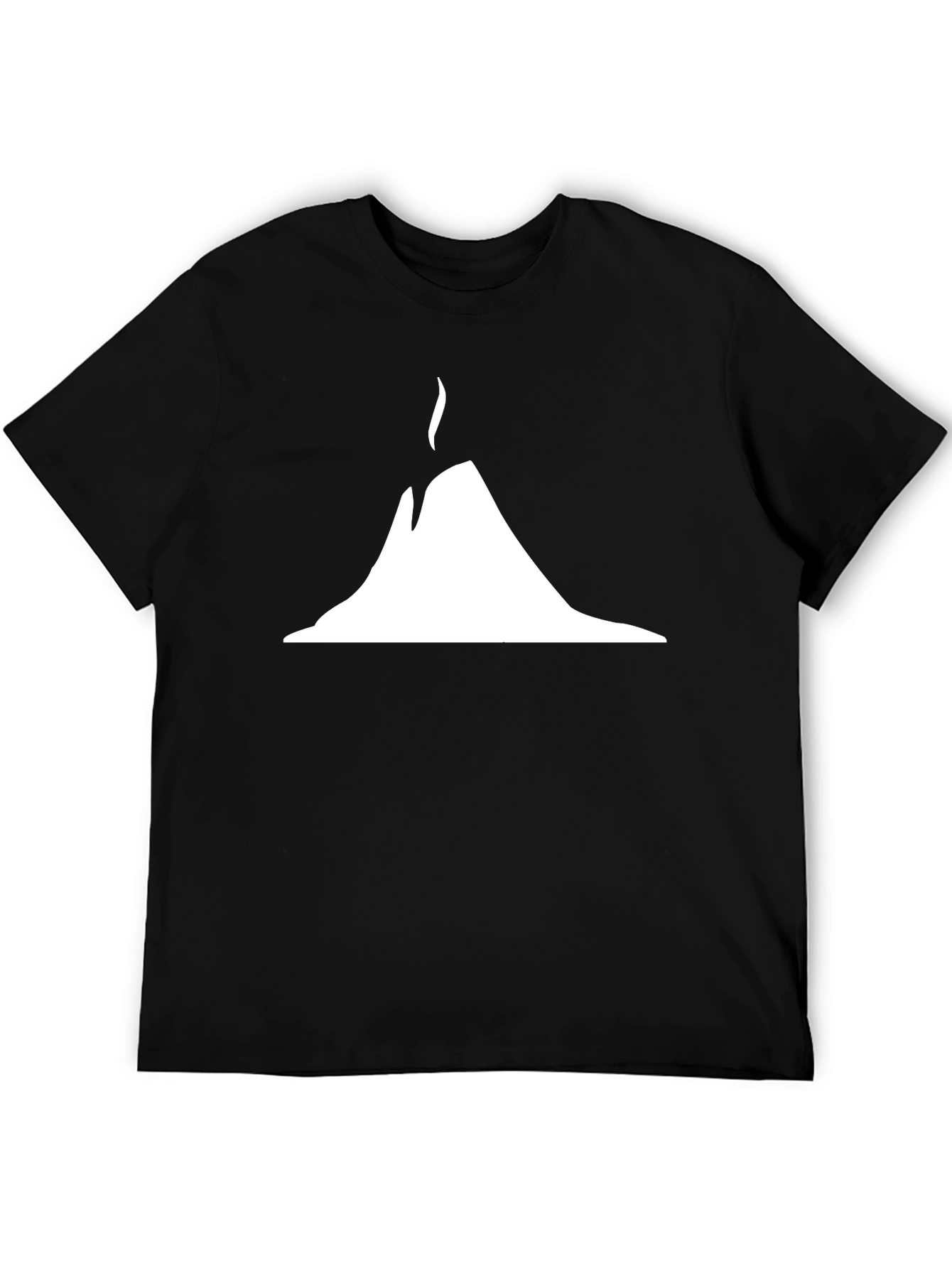 Black Volcano Graphic Tee - Casual Comfort view 5