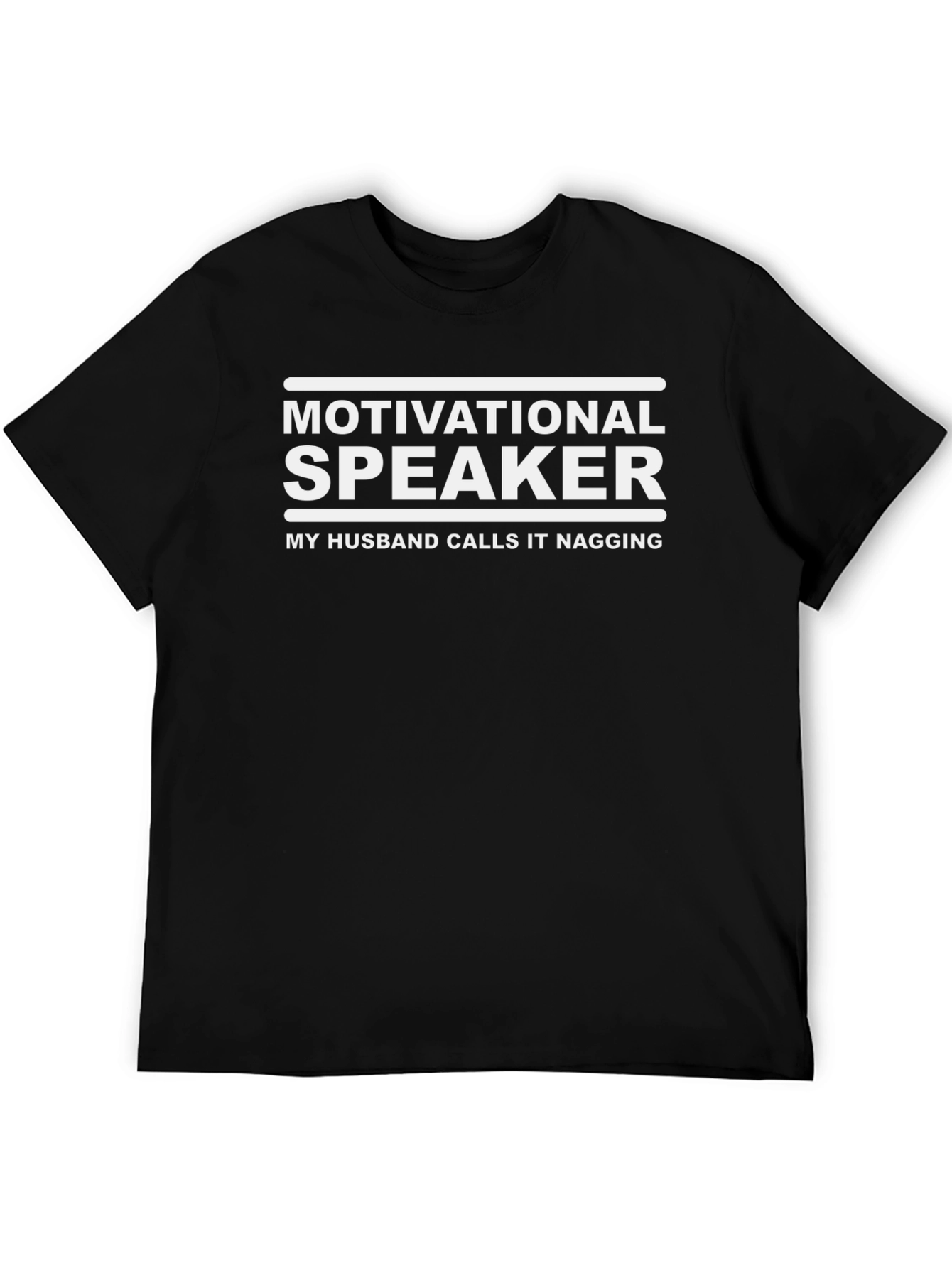 Black Motivational Speaker T-Shirt - Funny Sarcastic Tee view 5