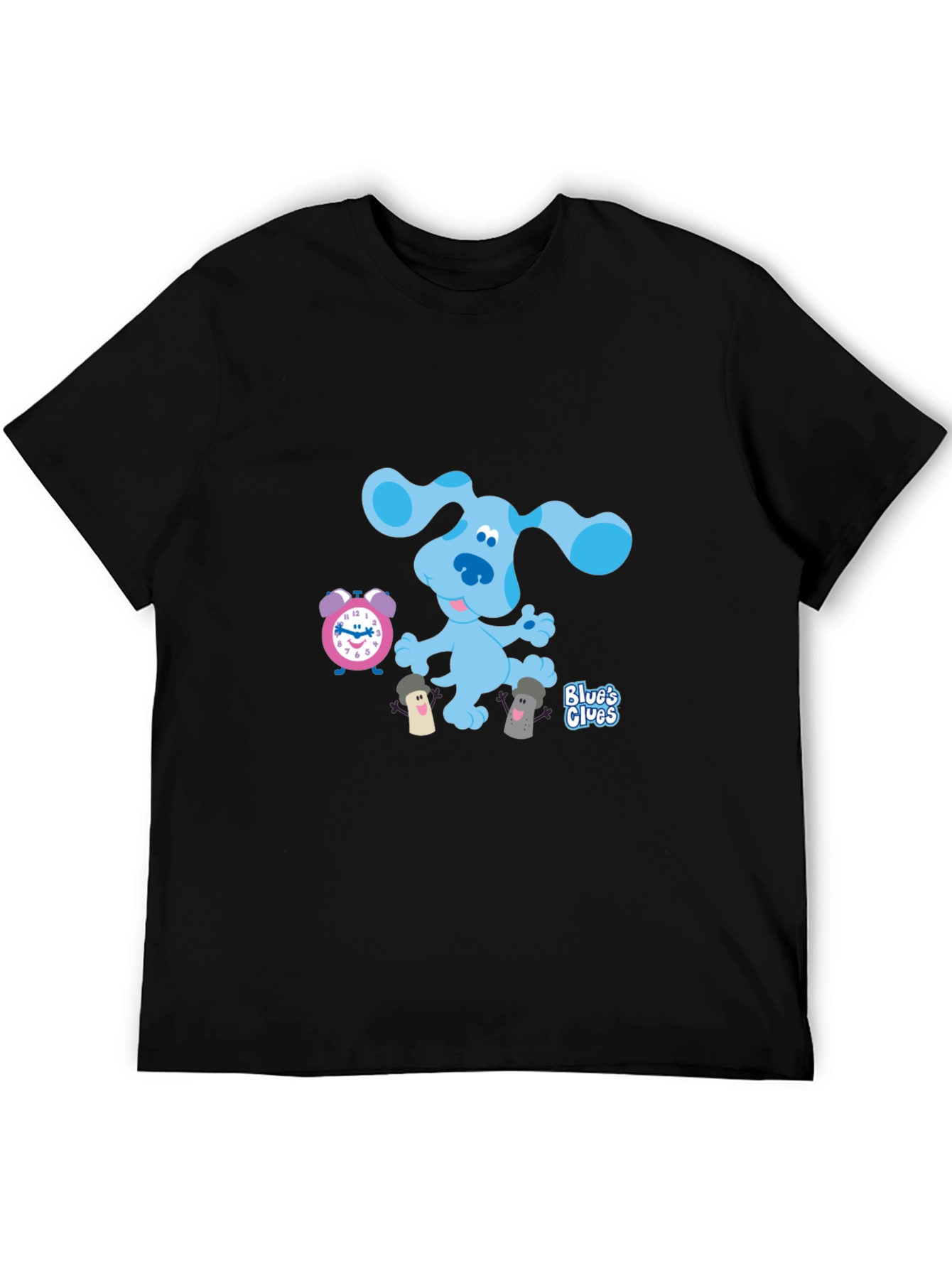 Black Blue's Clues Black Graphic Tee view 5
