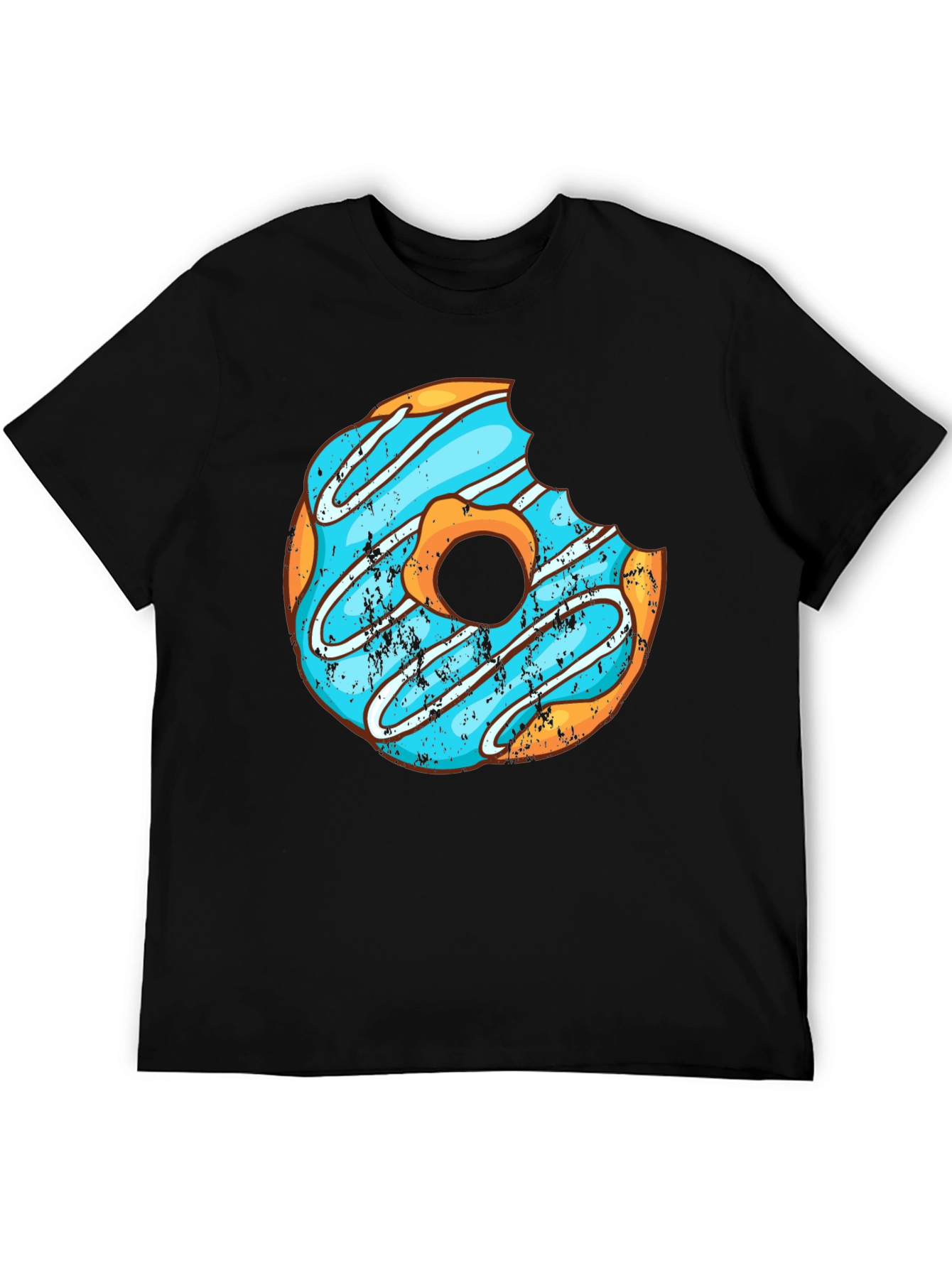 Black Donut Graphic Tee - Sweet Treat Style! view 5
