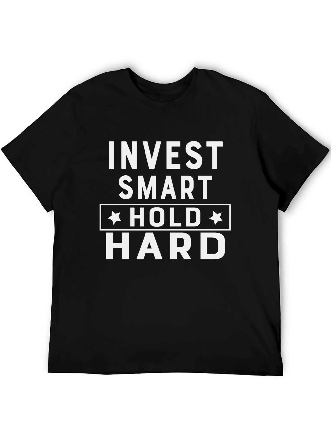 Black Invest Smart Hold Hard Graphic T-Shirt view 5