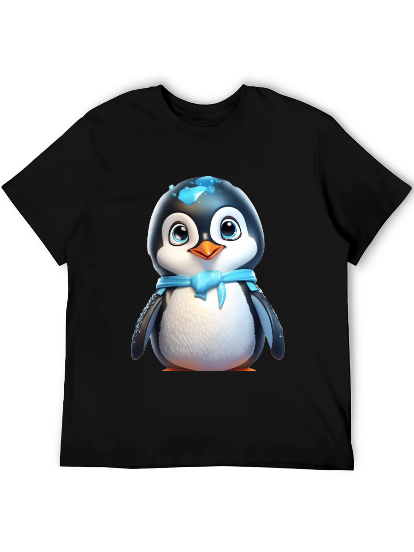 Cute Cartoon Penguin T-Shirt - 5