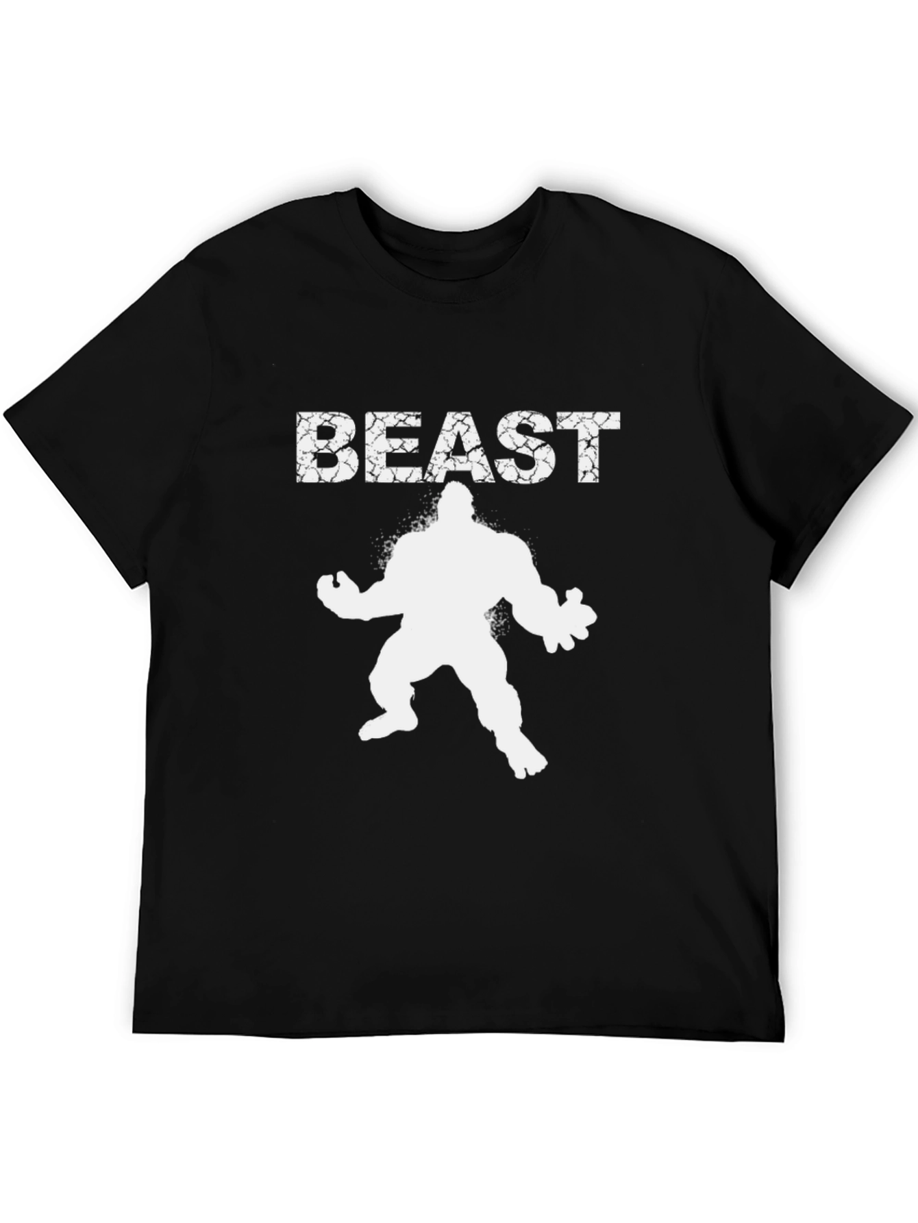 Black Beast Mode Black T-Shirt view 5