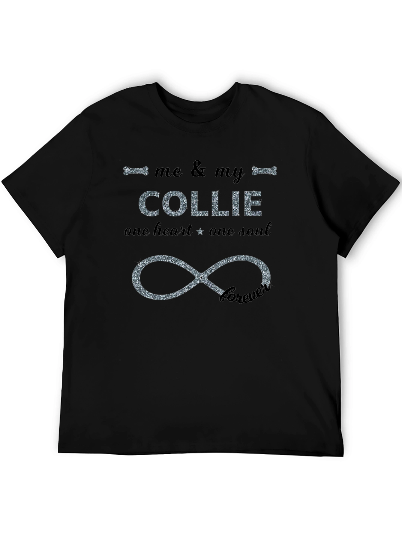 Black Me & My Collie T-Shirt Forever Love view 5