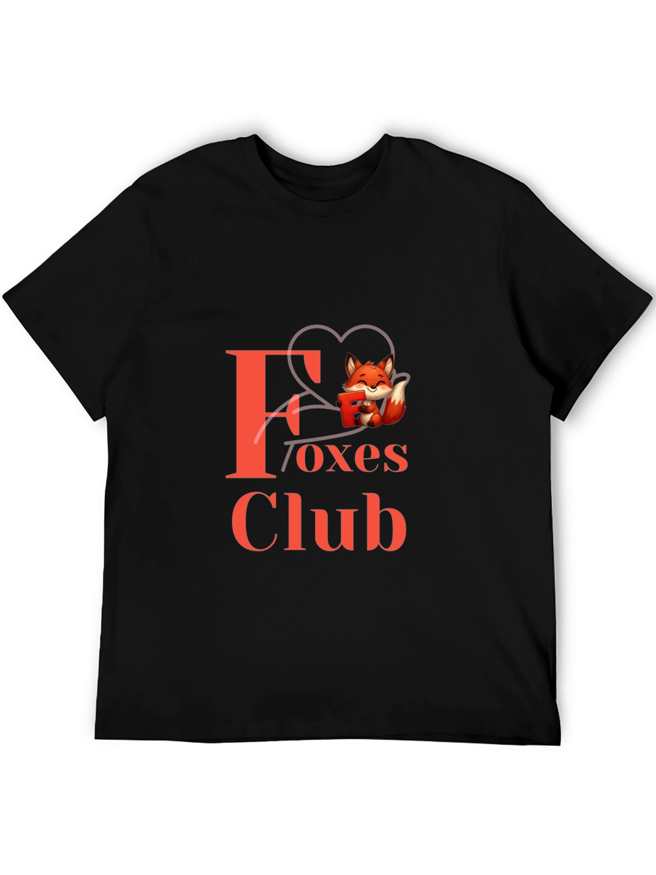 Black Foxes Club Graphic T-Shirt view 5
