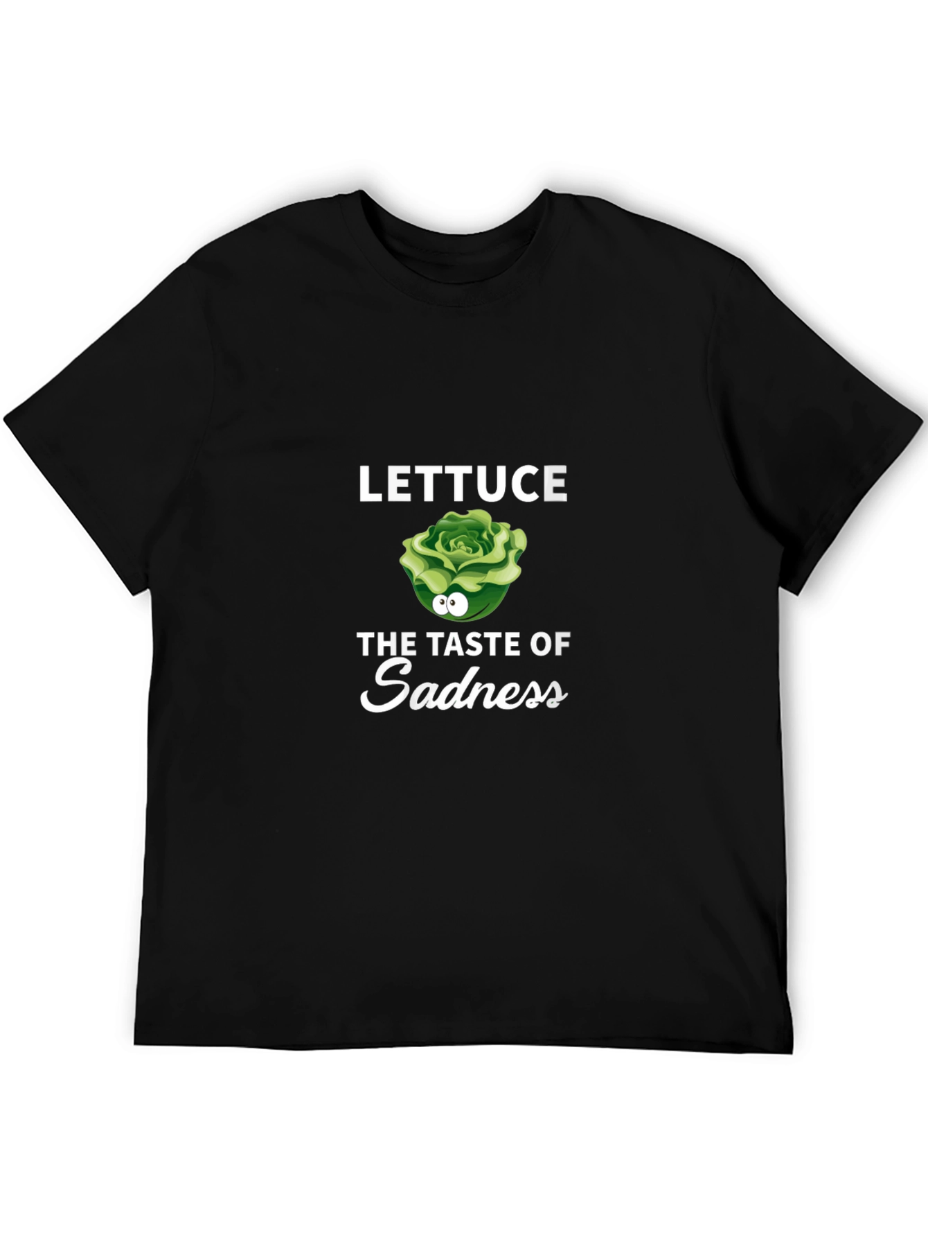 Black Lettuce Taste of Sadness Black Graphic Tee view 5