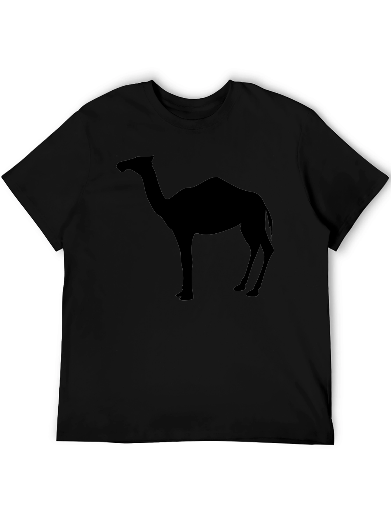 Black Camel Silhouette Graphic Tee - Black view 5