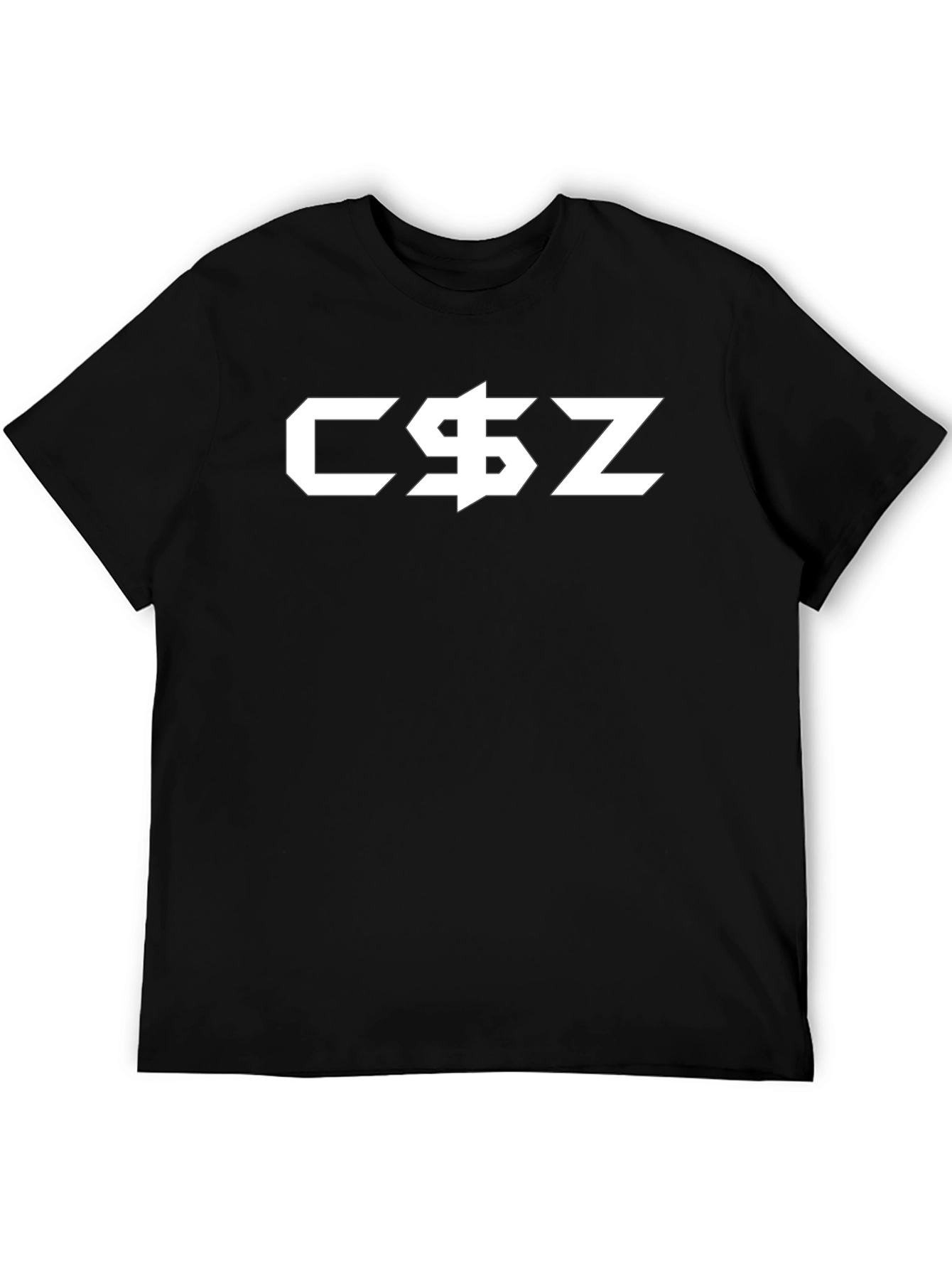 Black CSZ Graphic Tee - Black Cotton Blend view 5