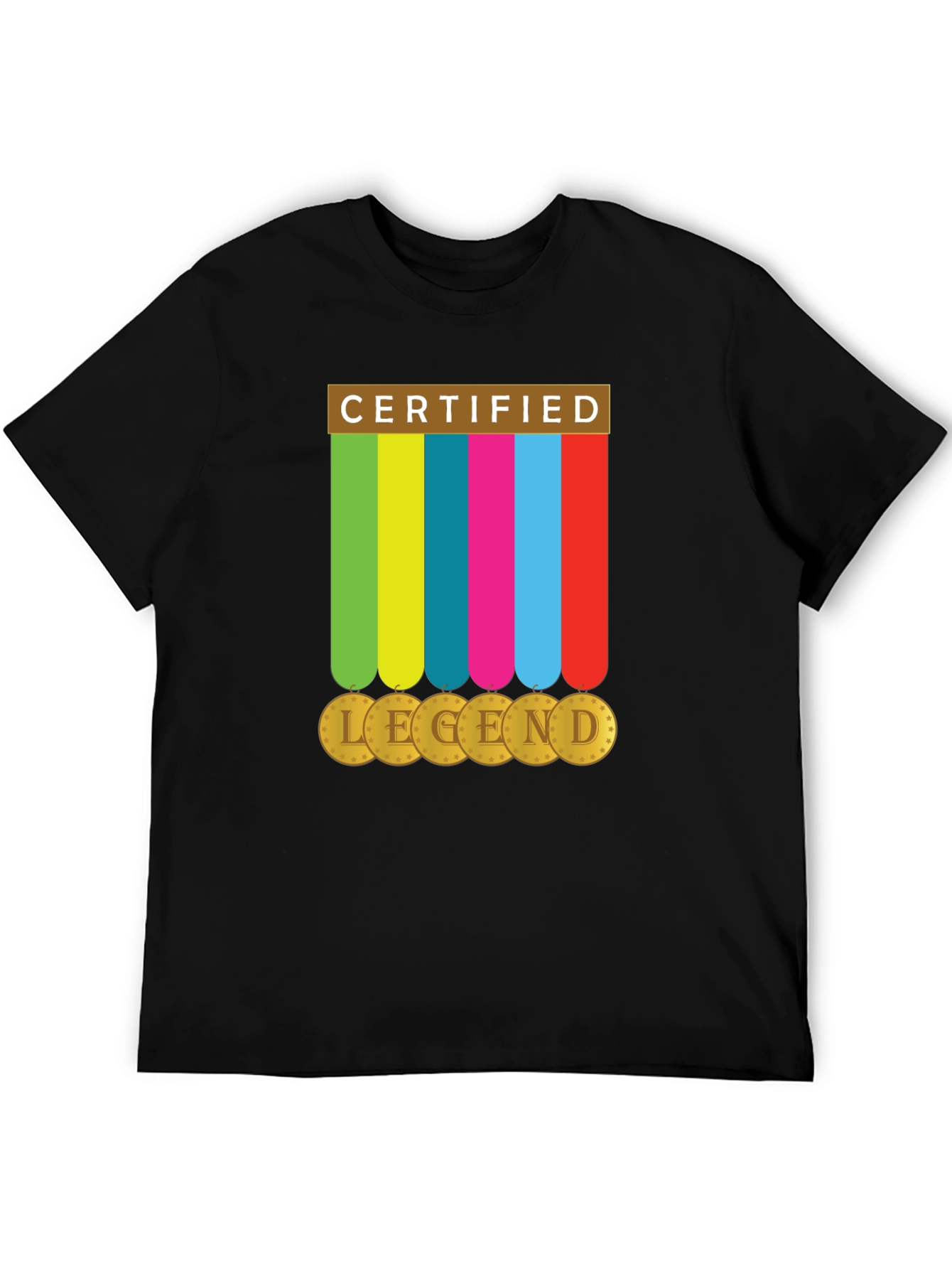 Black Certified Legend Graphic T-Shirt view 5
