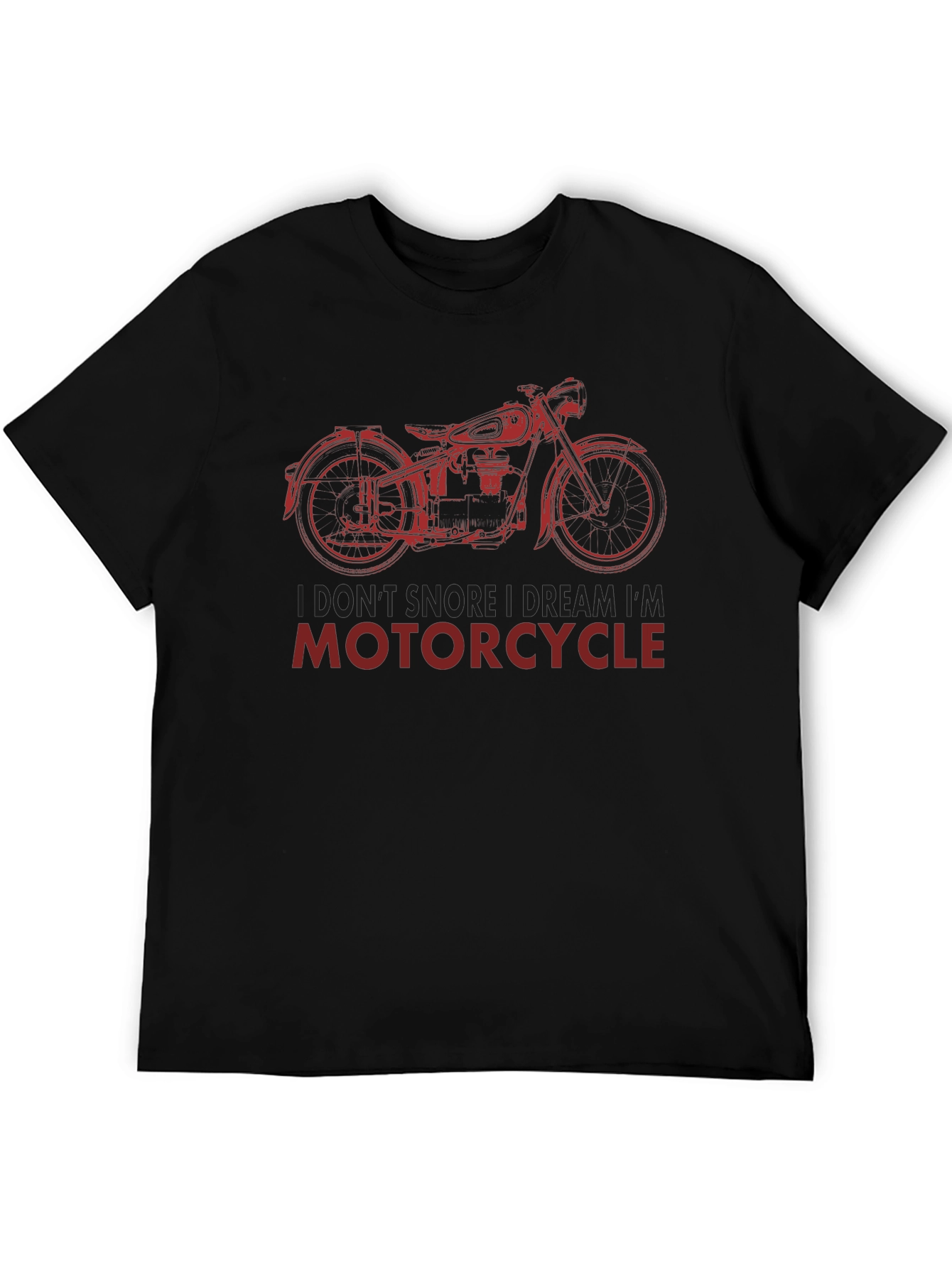Black Motorcycle Dreamer T-Shirt - Black view 5