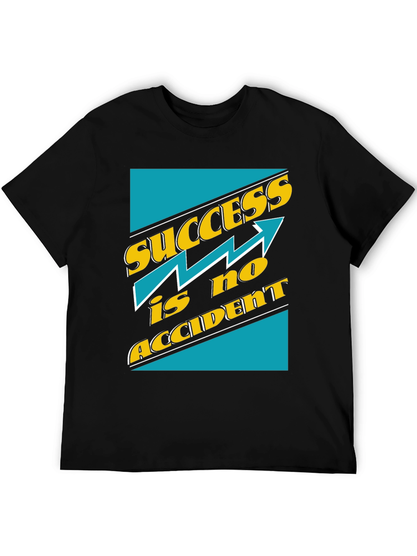 Black Success Is No Accident T-Shirt view 5