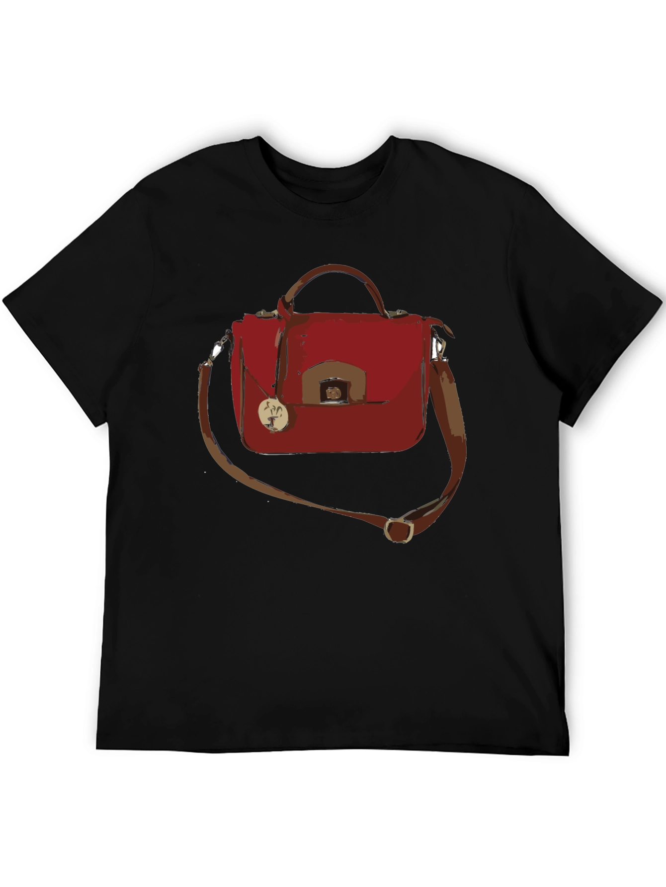 Black Satchel T-Shirt - Stylish Graphic Tee for Fashion Lovers view 5