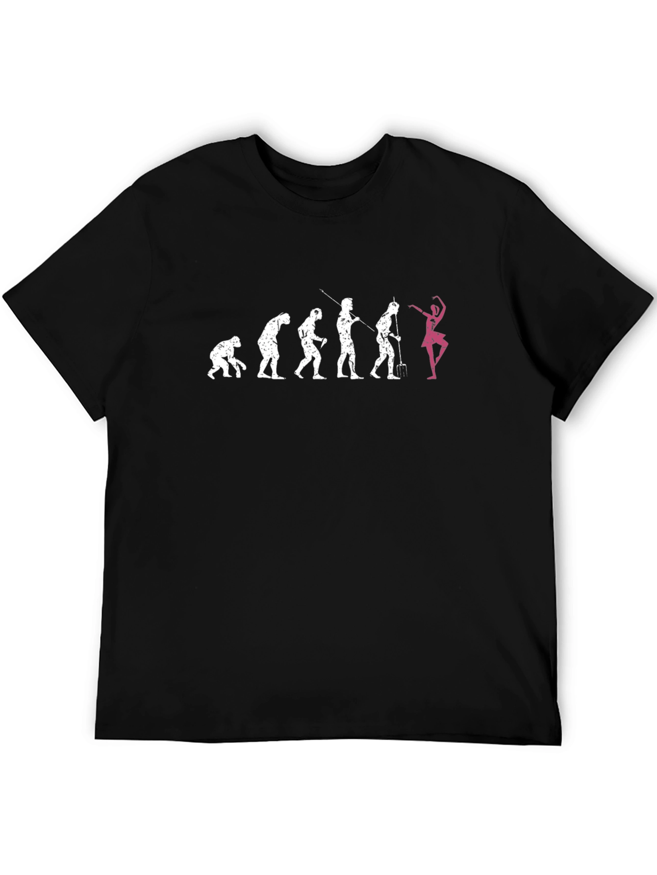 Black Evolution to Ballerina Black T-Shirt view 5
