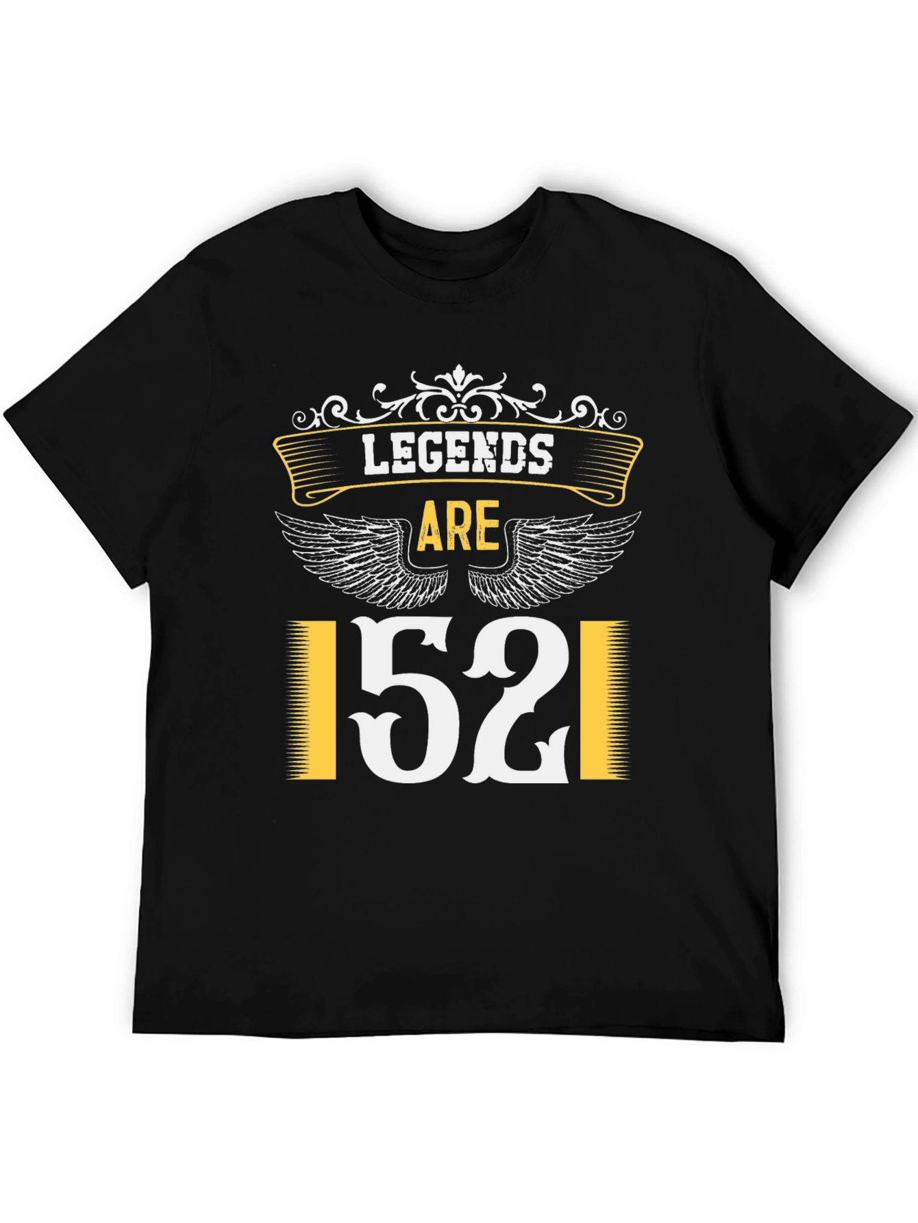 Black Legends Are 52 T-Shirt view 5