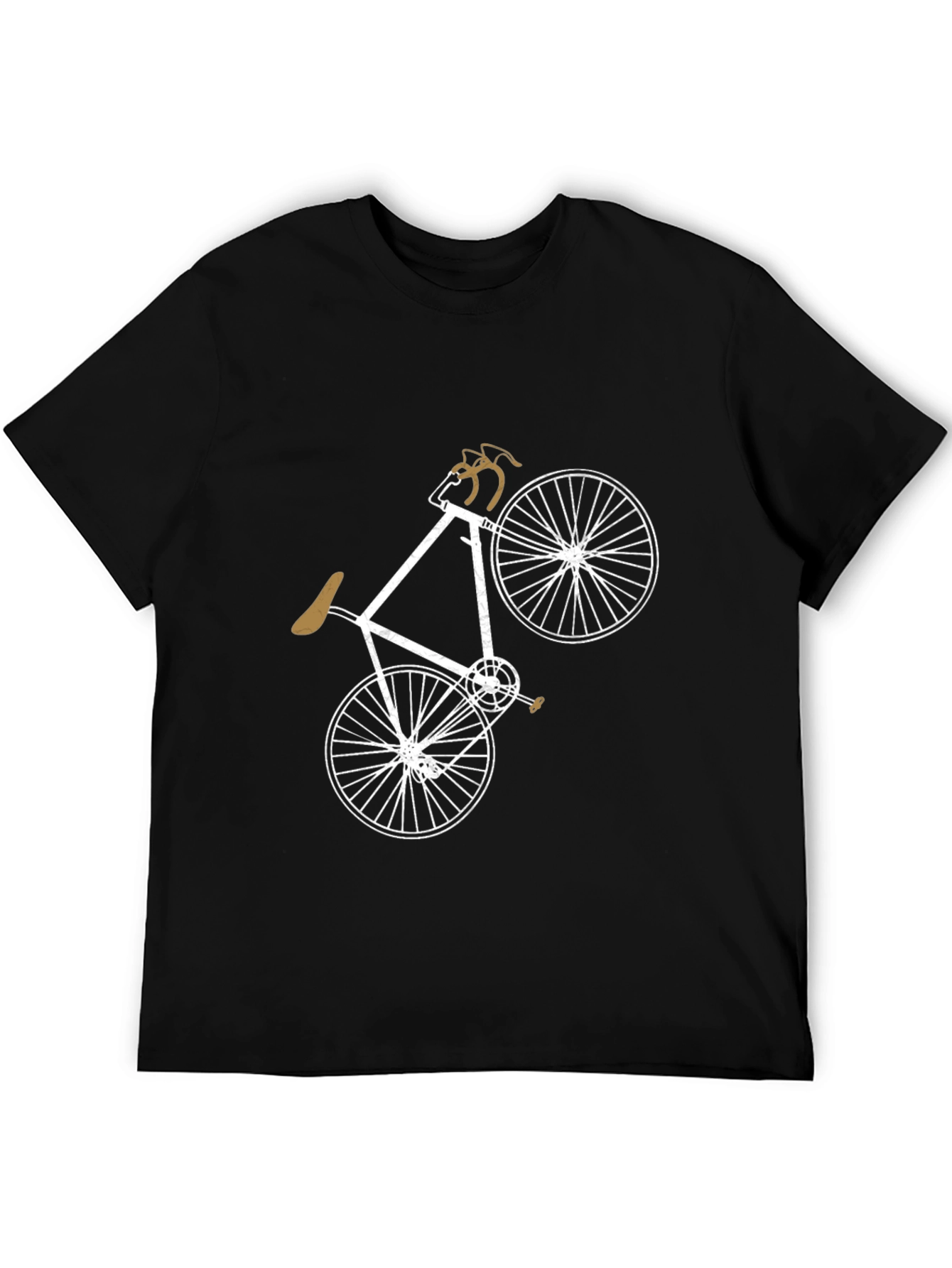 Black Classic Bike Graphic Tee - Stylish & Comfortable view 5