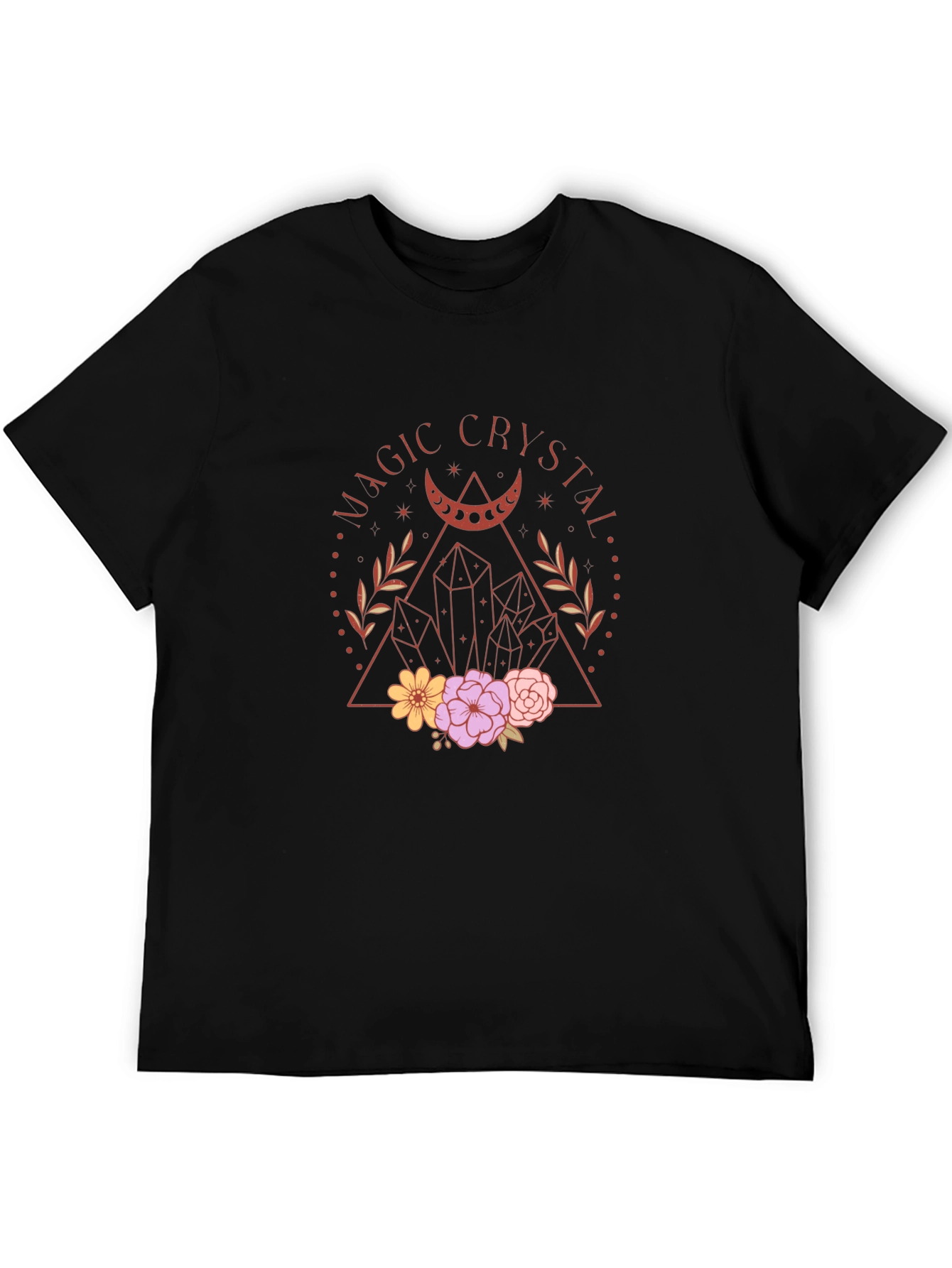 Black Magic Crystal Graphic T-Shirt view 5