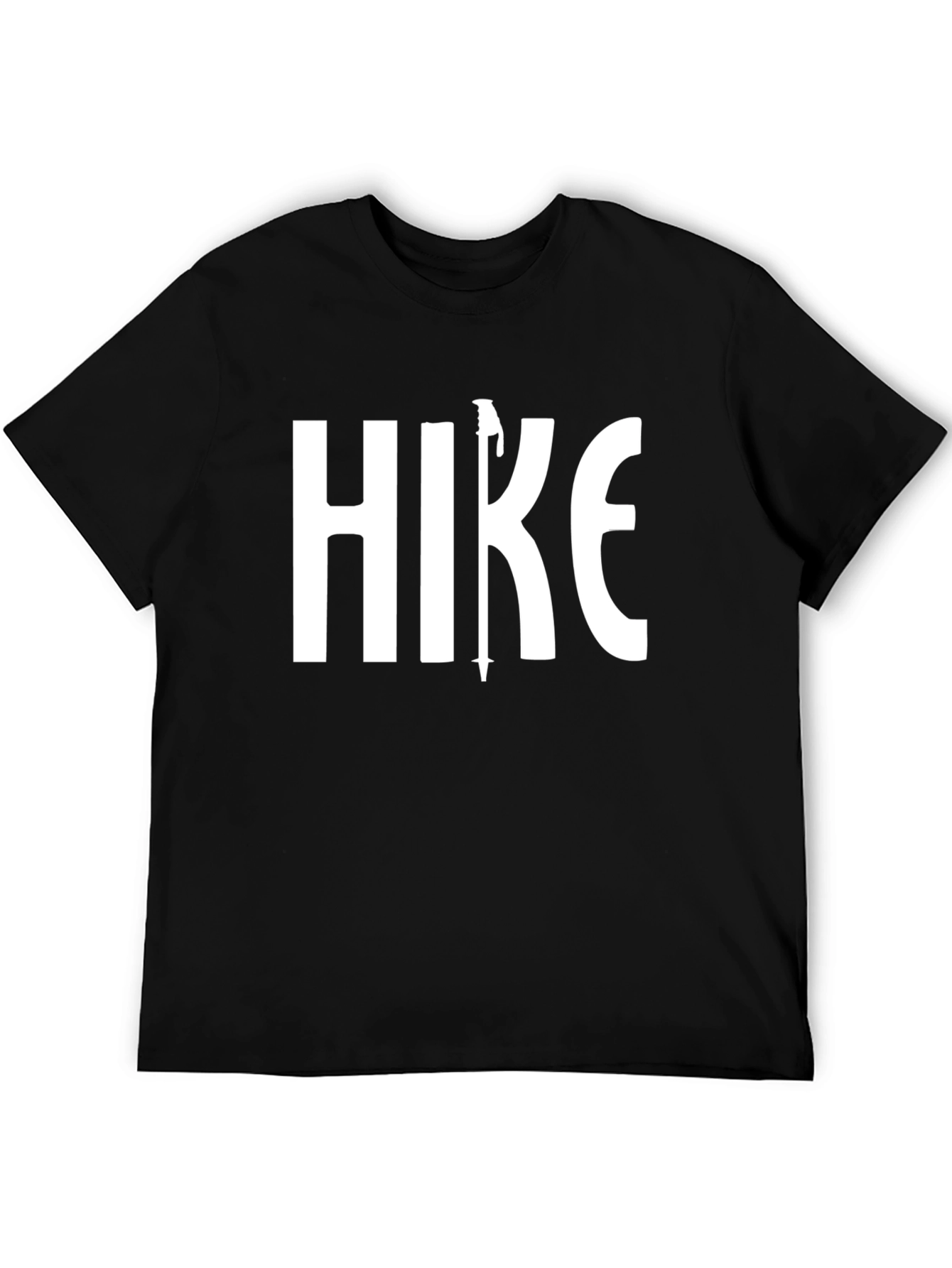 Black Hike Graphic Tee - Adventure T-Shirt view 5