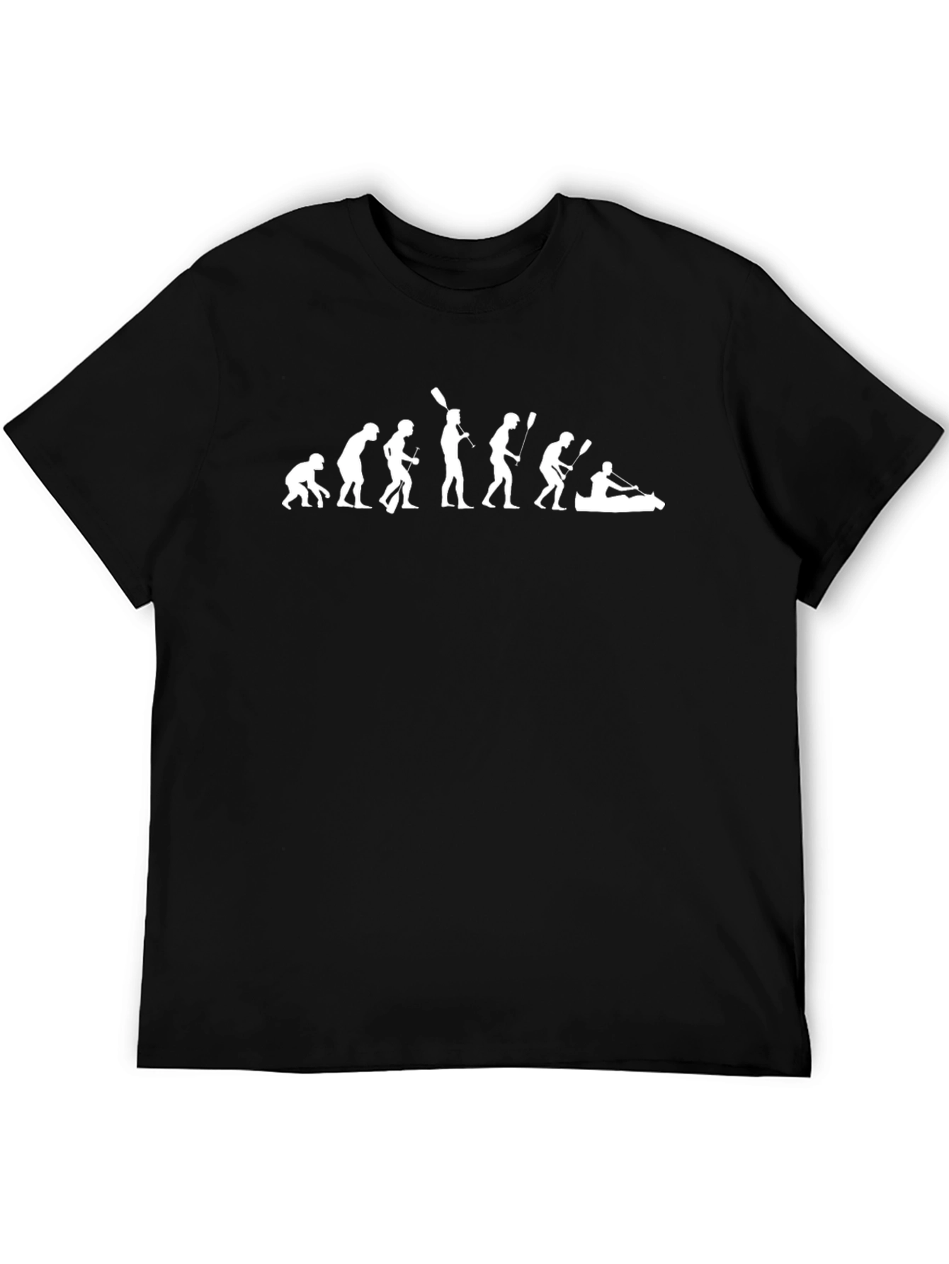 Black Kayak Evolution Black T-Shirt view 5