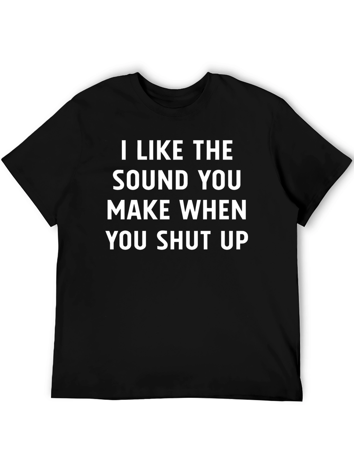 Black Funny Sarcastic Statement T-Shirt view 5