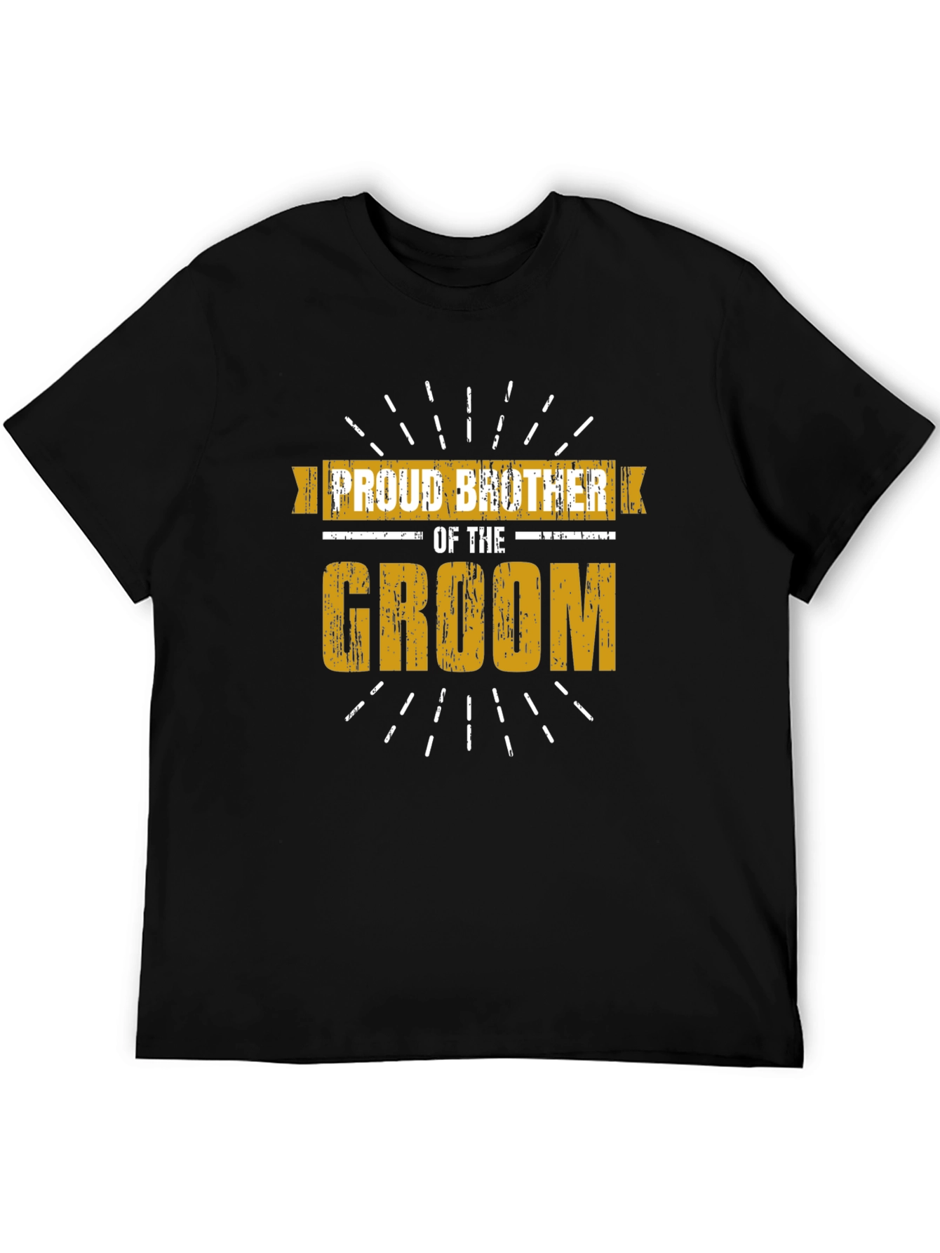 Proud Brother of the Groom T-Shirt - 5